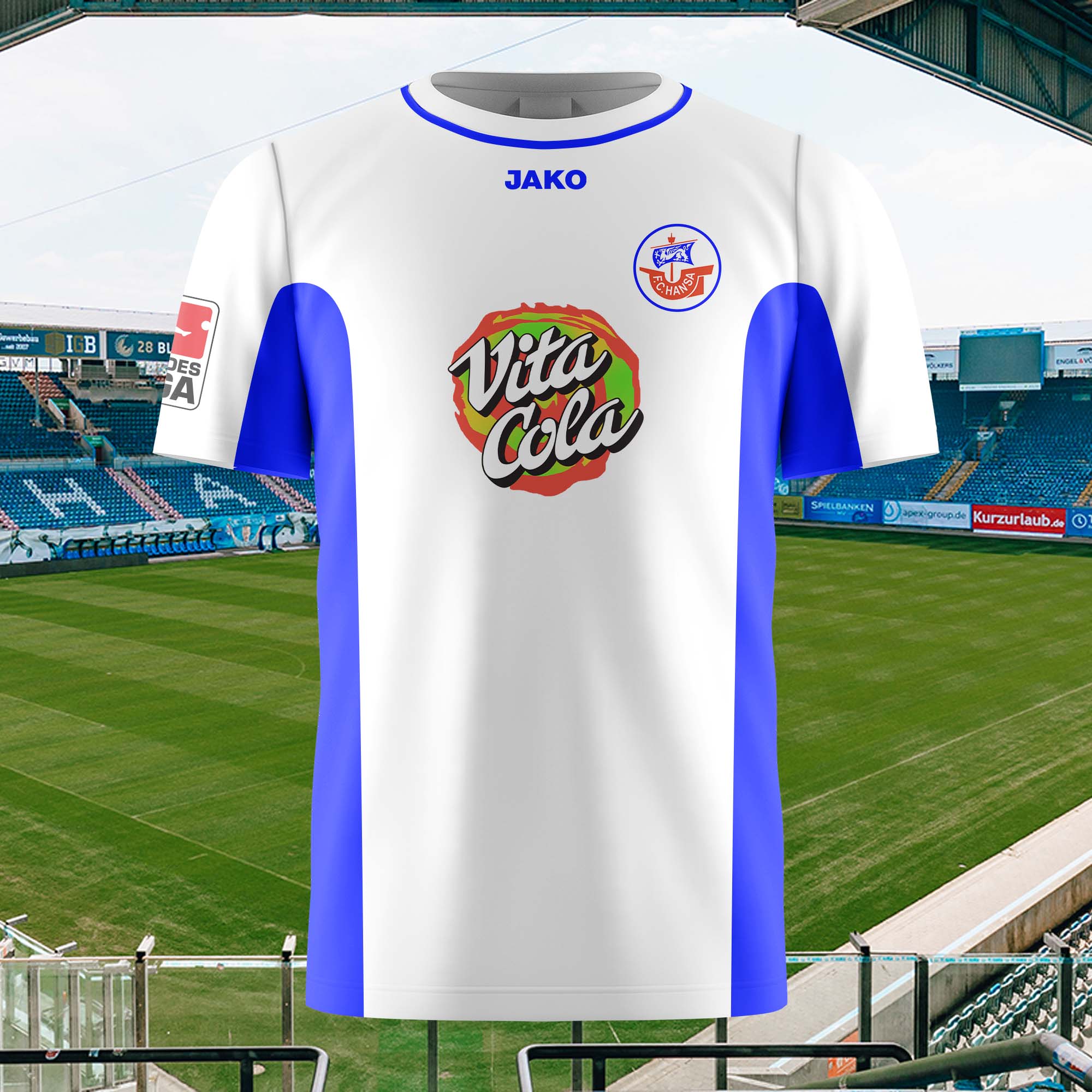 Hansa Rostock 2002-03 Away Kit Retro Shirt PT74472