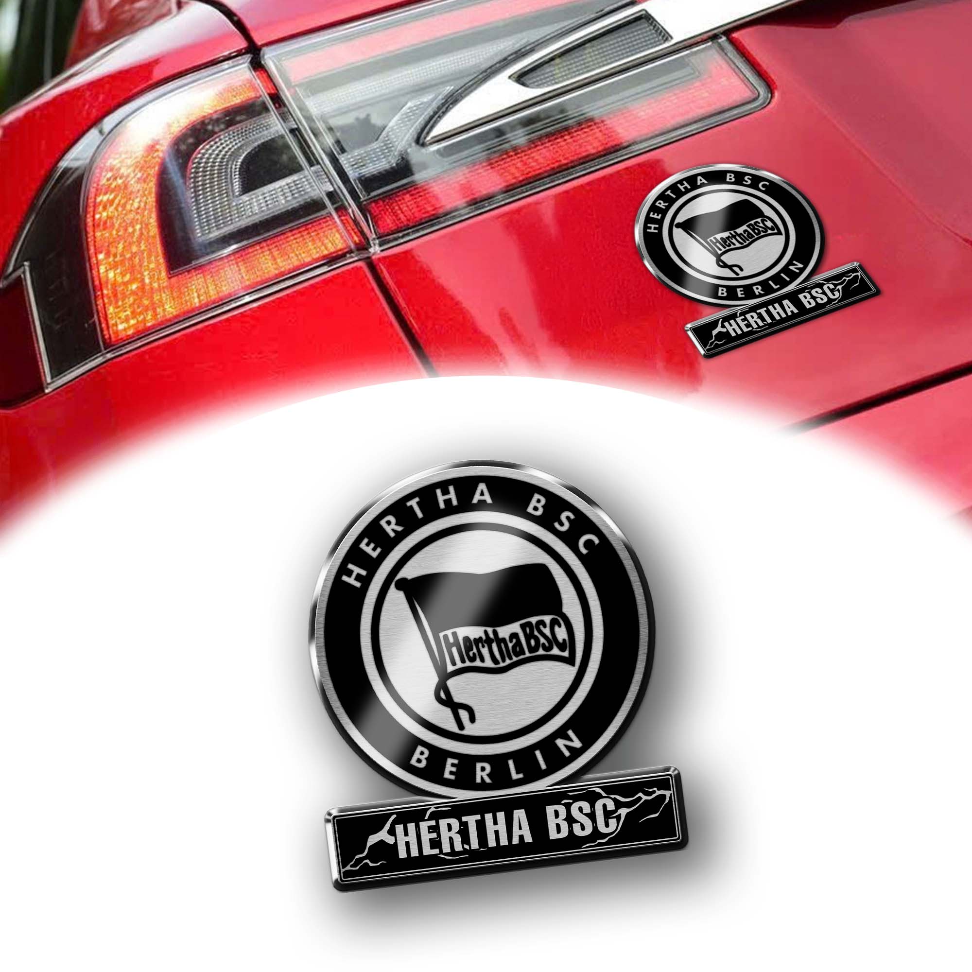 Hertha BSC Laser Engraved Car PT74422