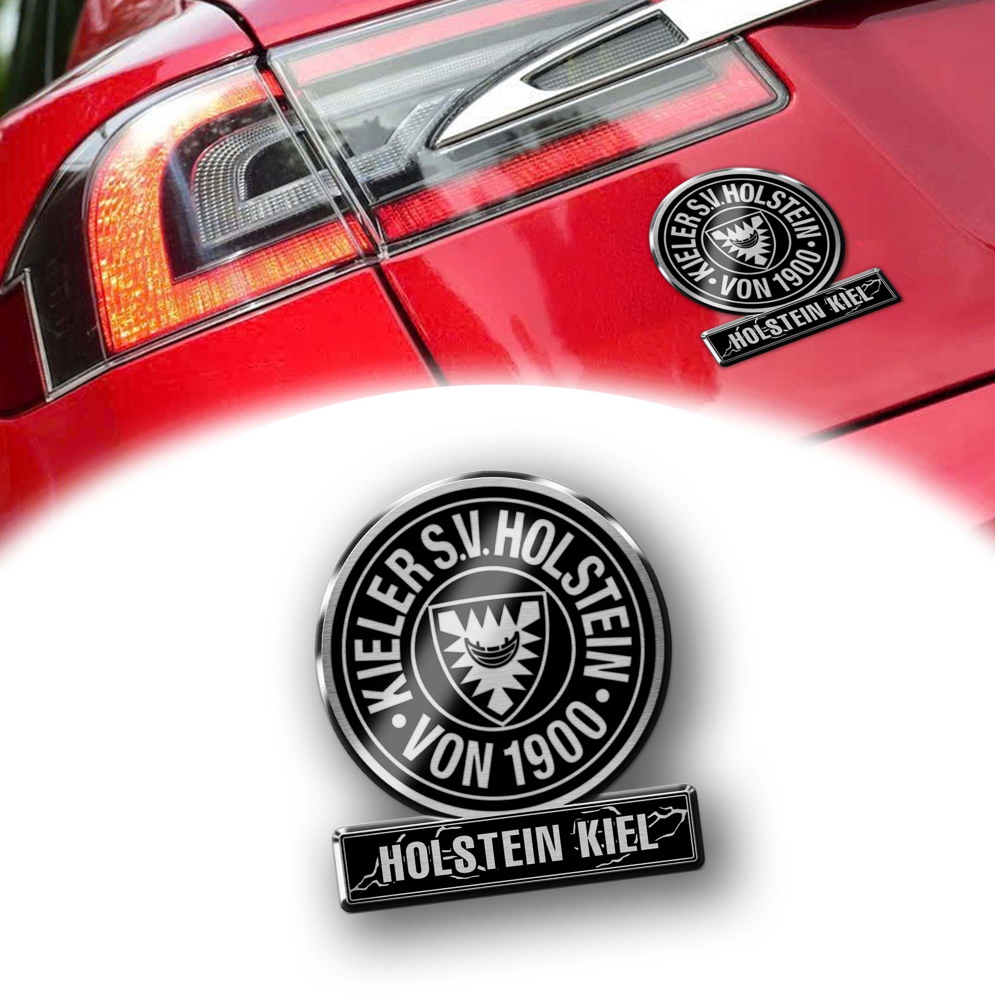 Holstein Kiel Laser Engraved Car PT74423