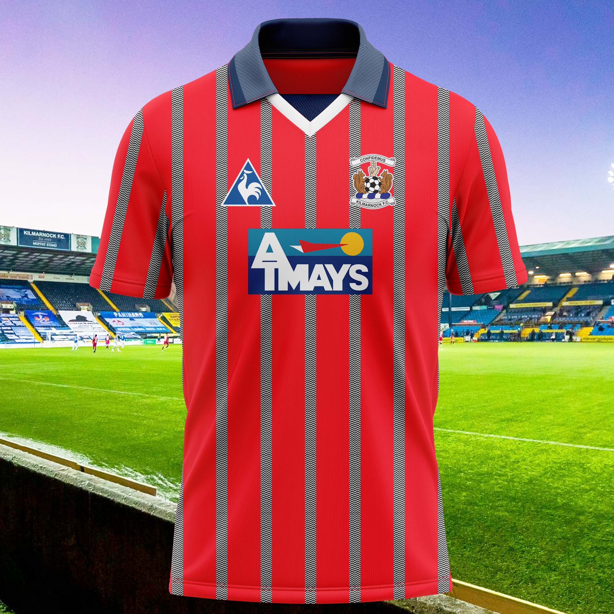 Kilmarnock 1996-97 Away Kit Retro Shirt PT74444