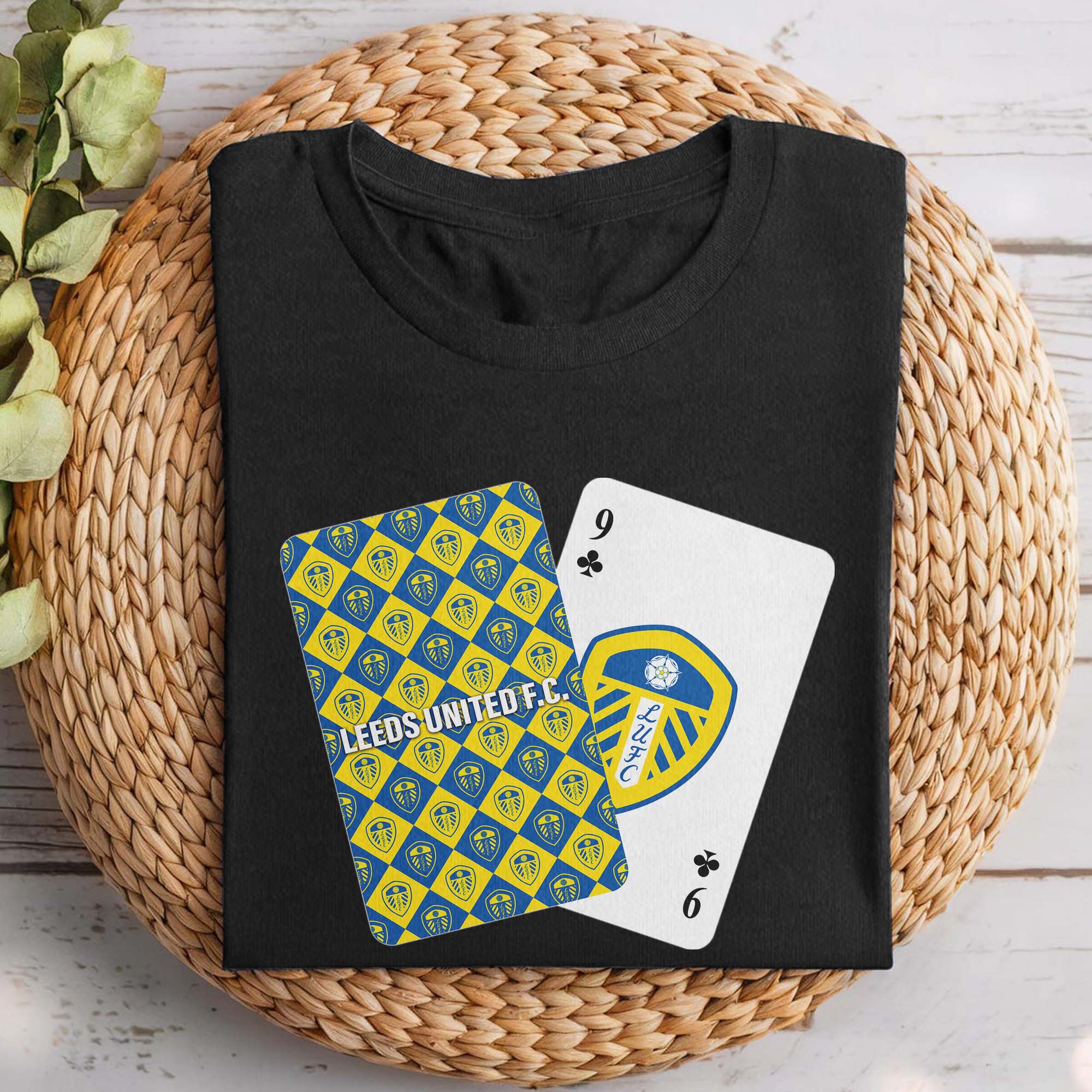 Leeds United F.C  T-shirt Premier League Playing Card PT74496