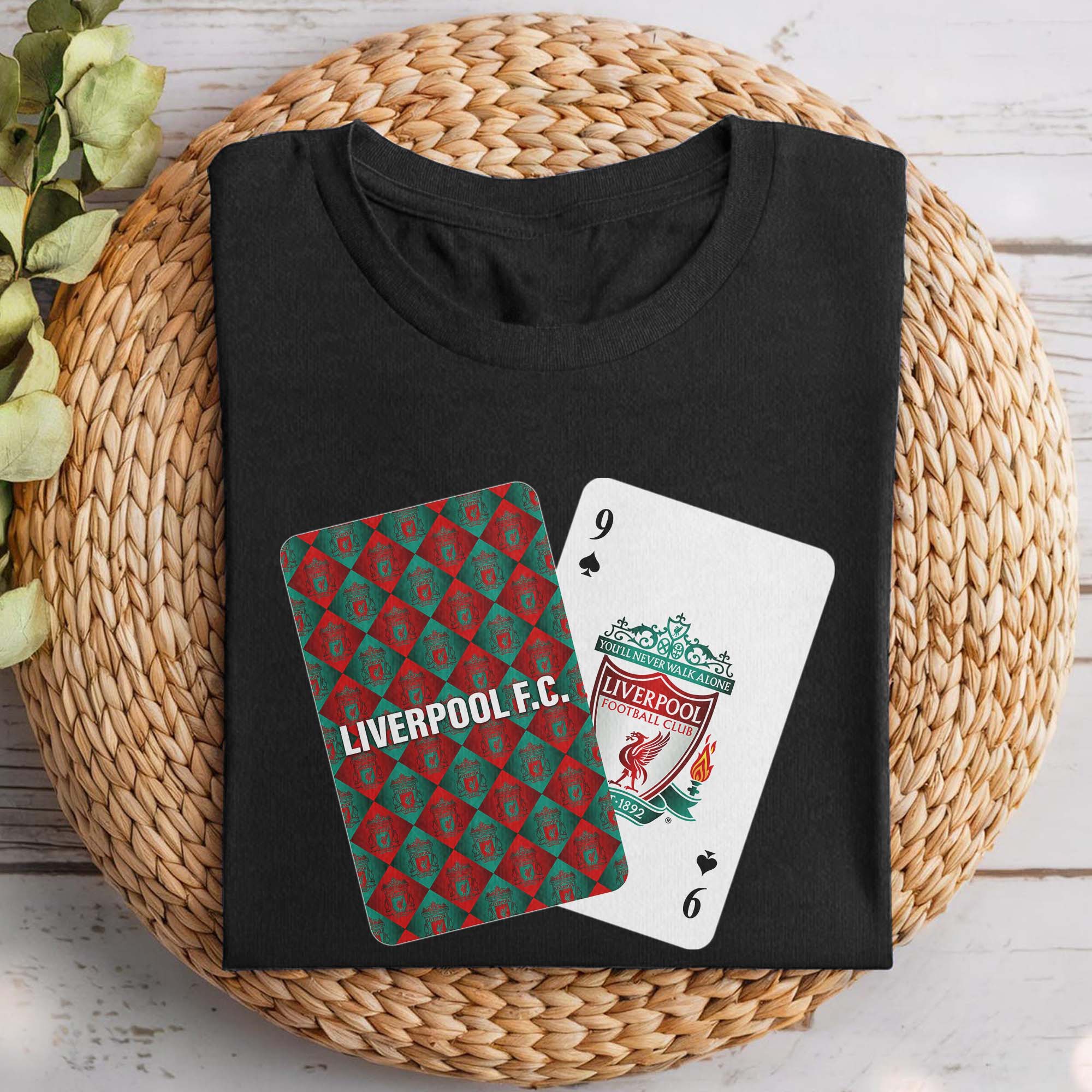 Liverpool F.C  T-shirt Premier League Playing Card PT74497