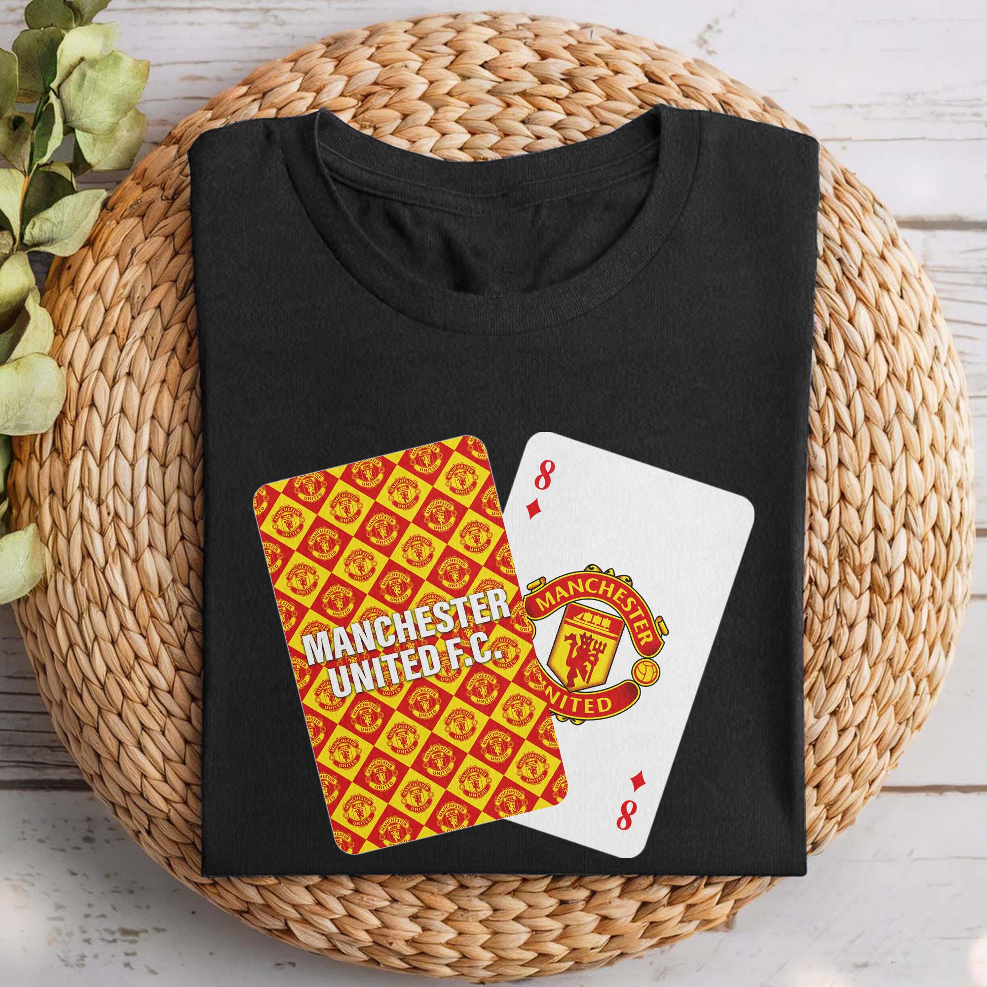 Manchester United F.C  T-shirt Premier League Playing Card PT74499