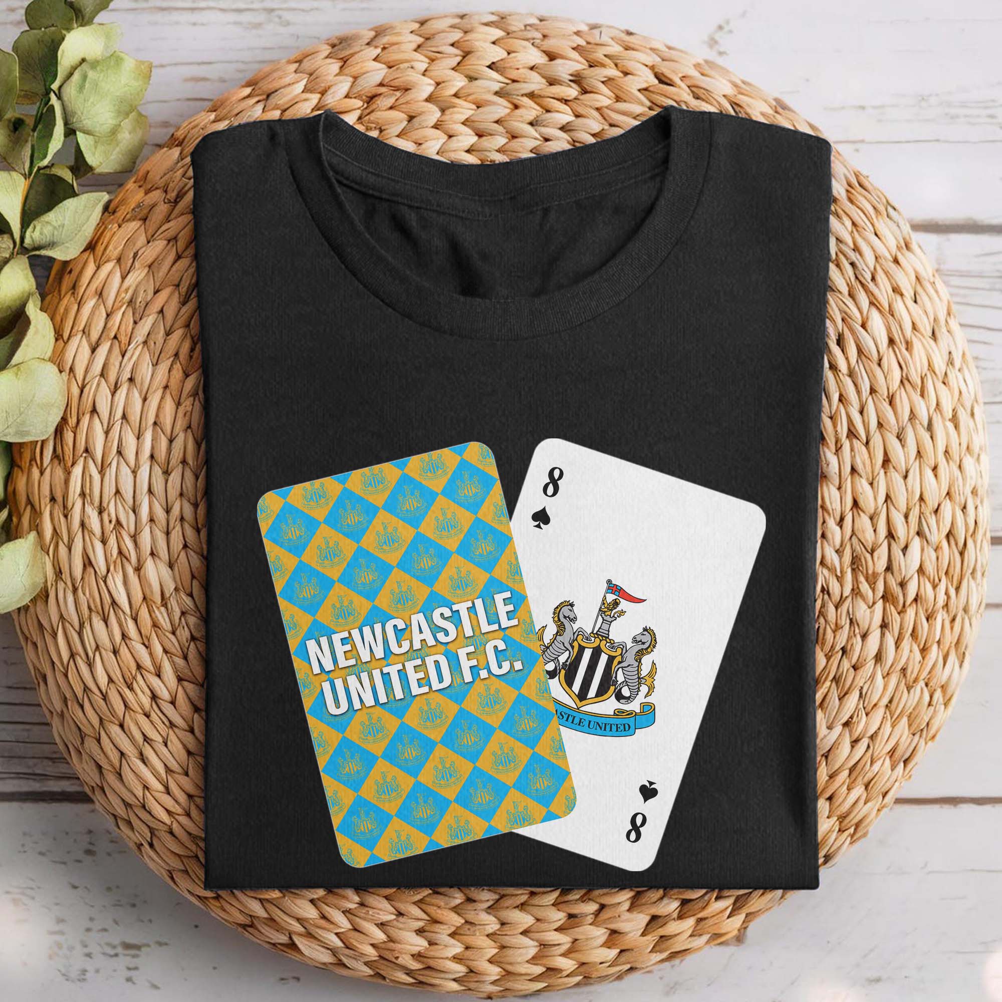 Newcastle United F.C  T-shirt Premier League Playing Card PT74500