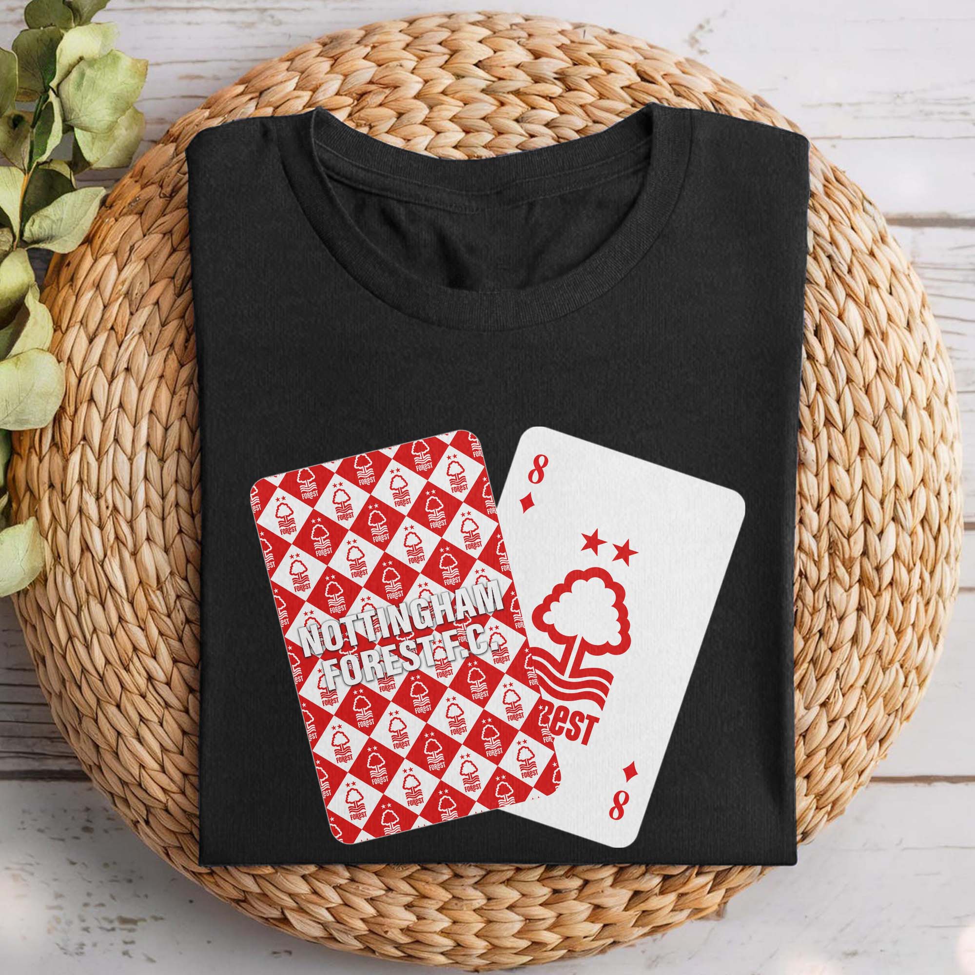 Nottingham Forest F.C  T-shirt Premier League Playing Card PT74501