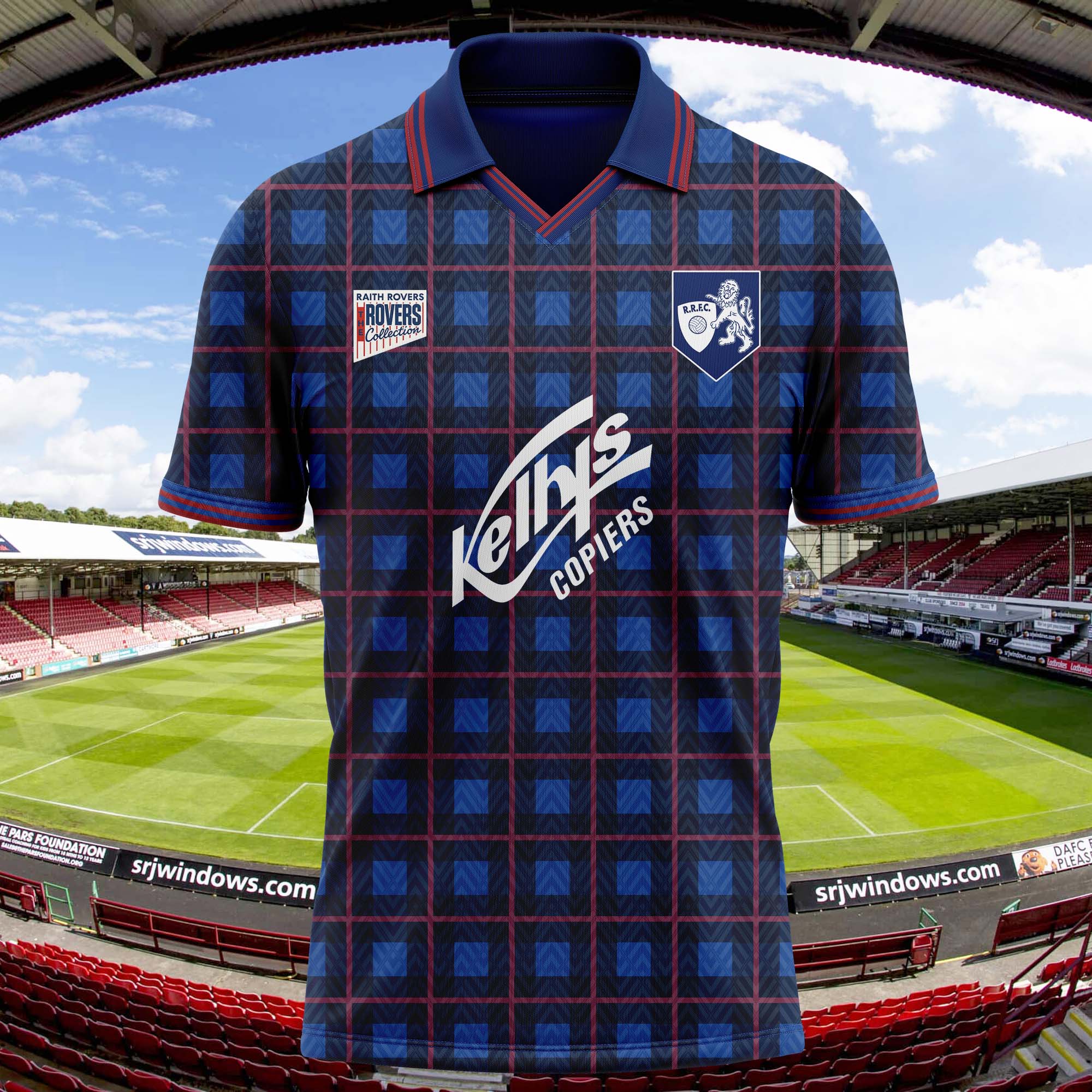 Raith Rovers 1996-97 Home Kit Retro Shirt PT74449