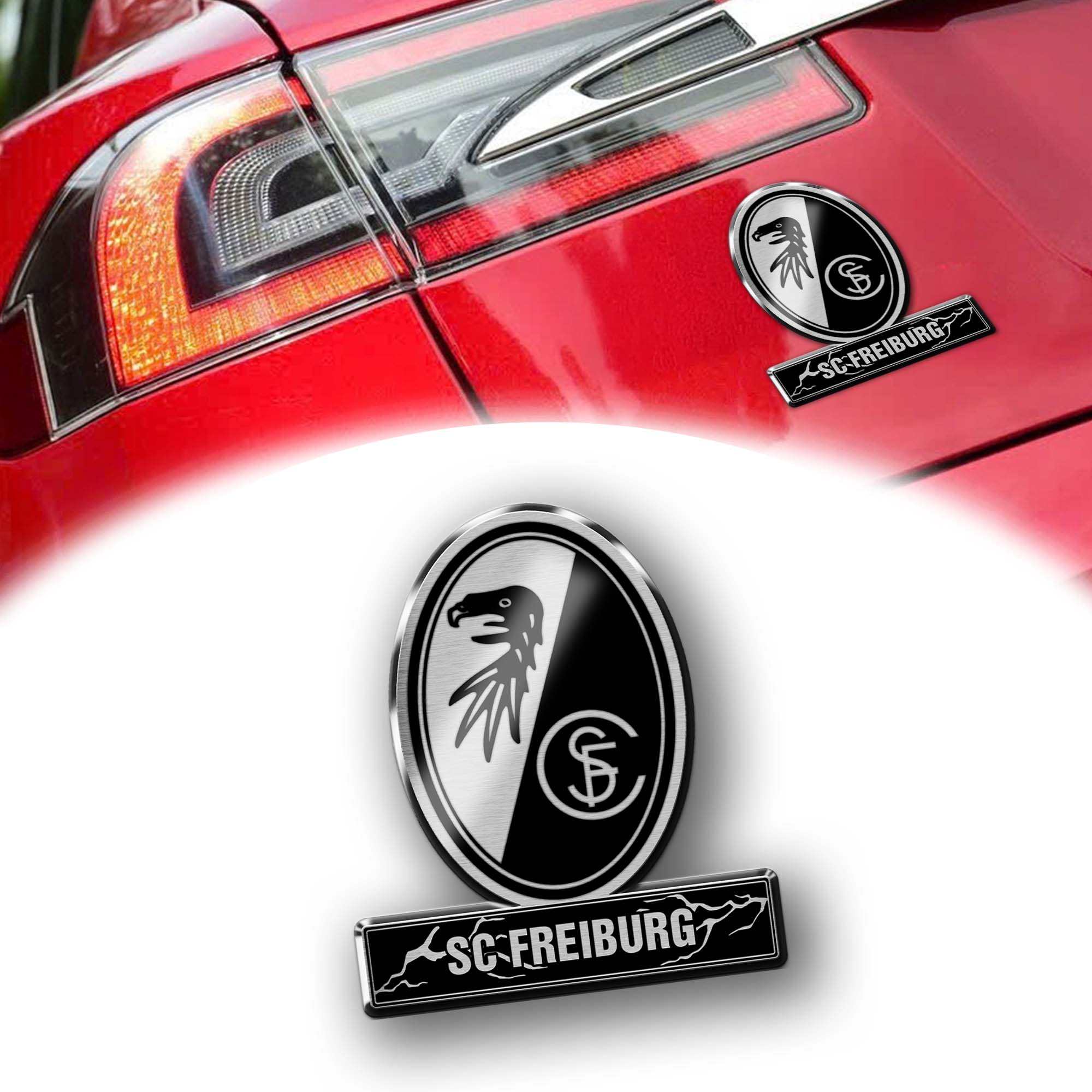 SC Freiburg Laser Engraved Car PT74407