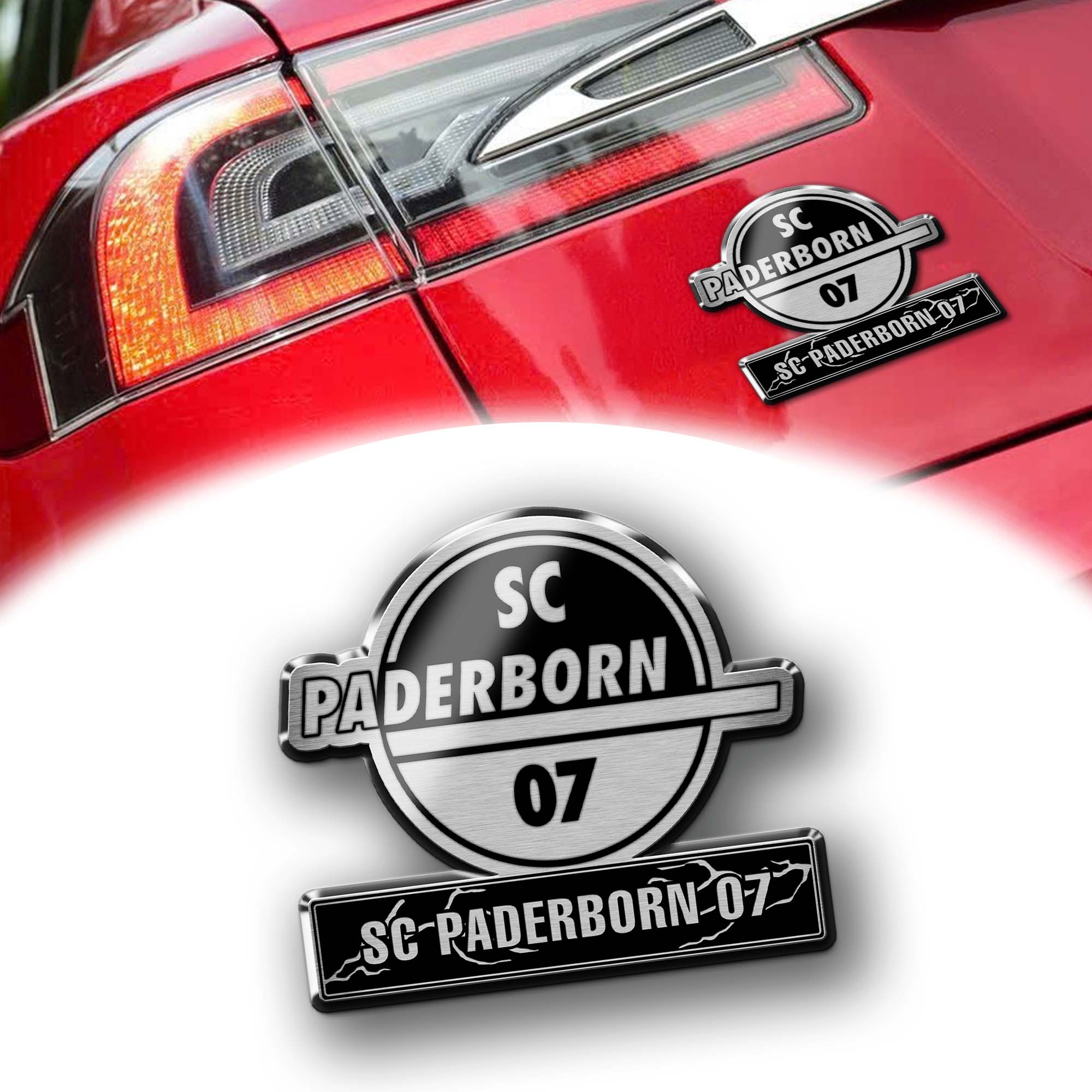 SC Paderborn 07 Laser Engraved Car PT74426