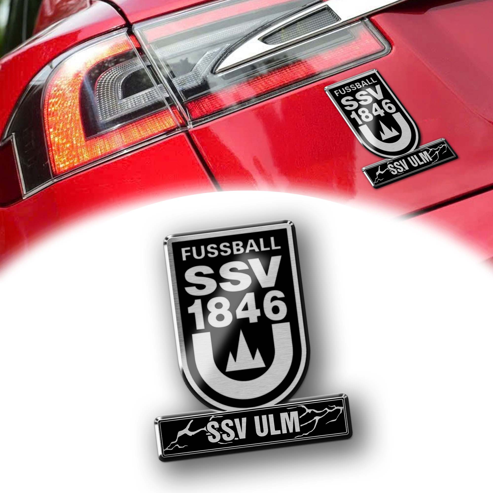 SSV Ulm Laser Engraved Car PT74429