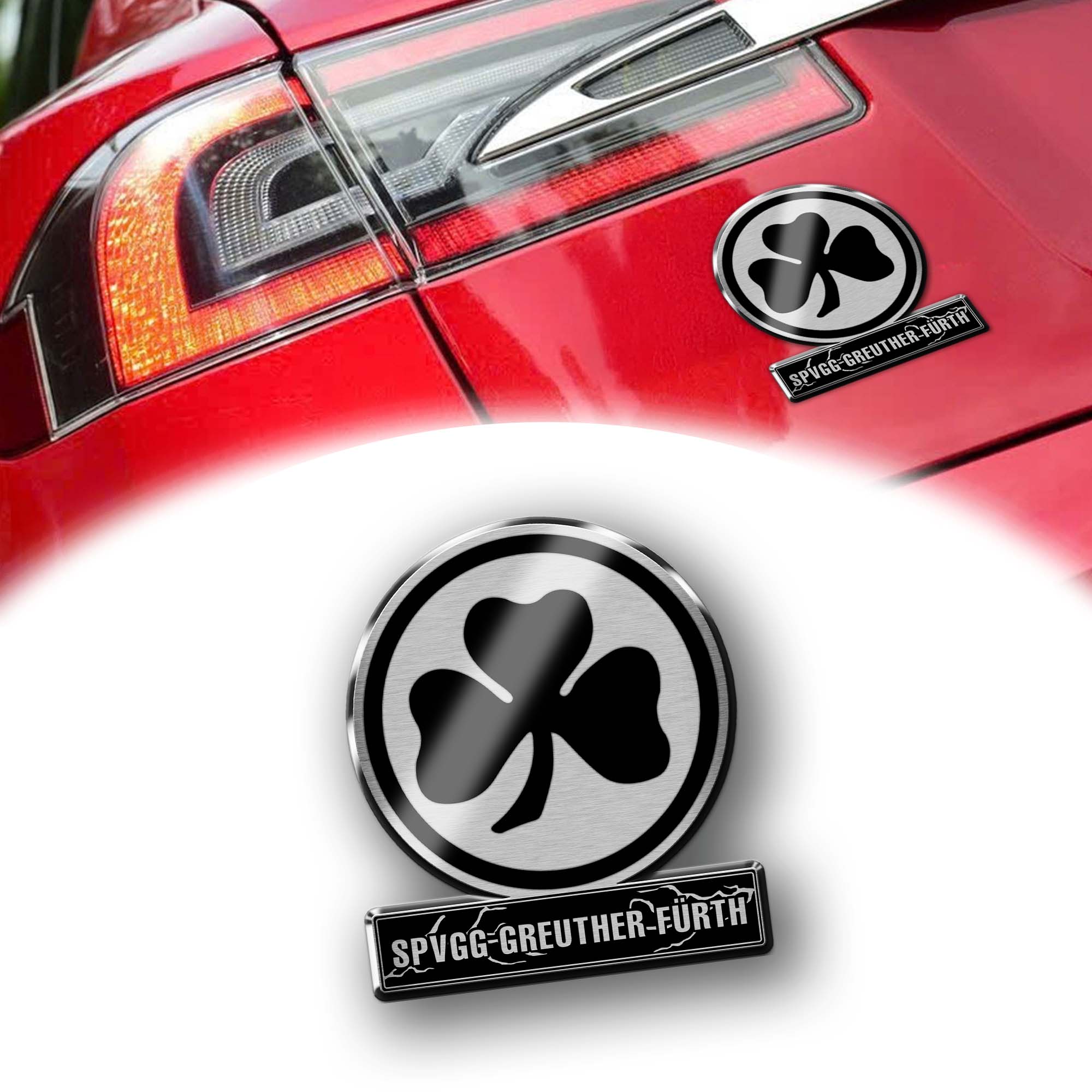 SpVgg Greuther Fürth Laser Engraved Car PT74428