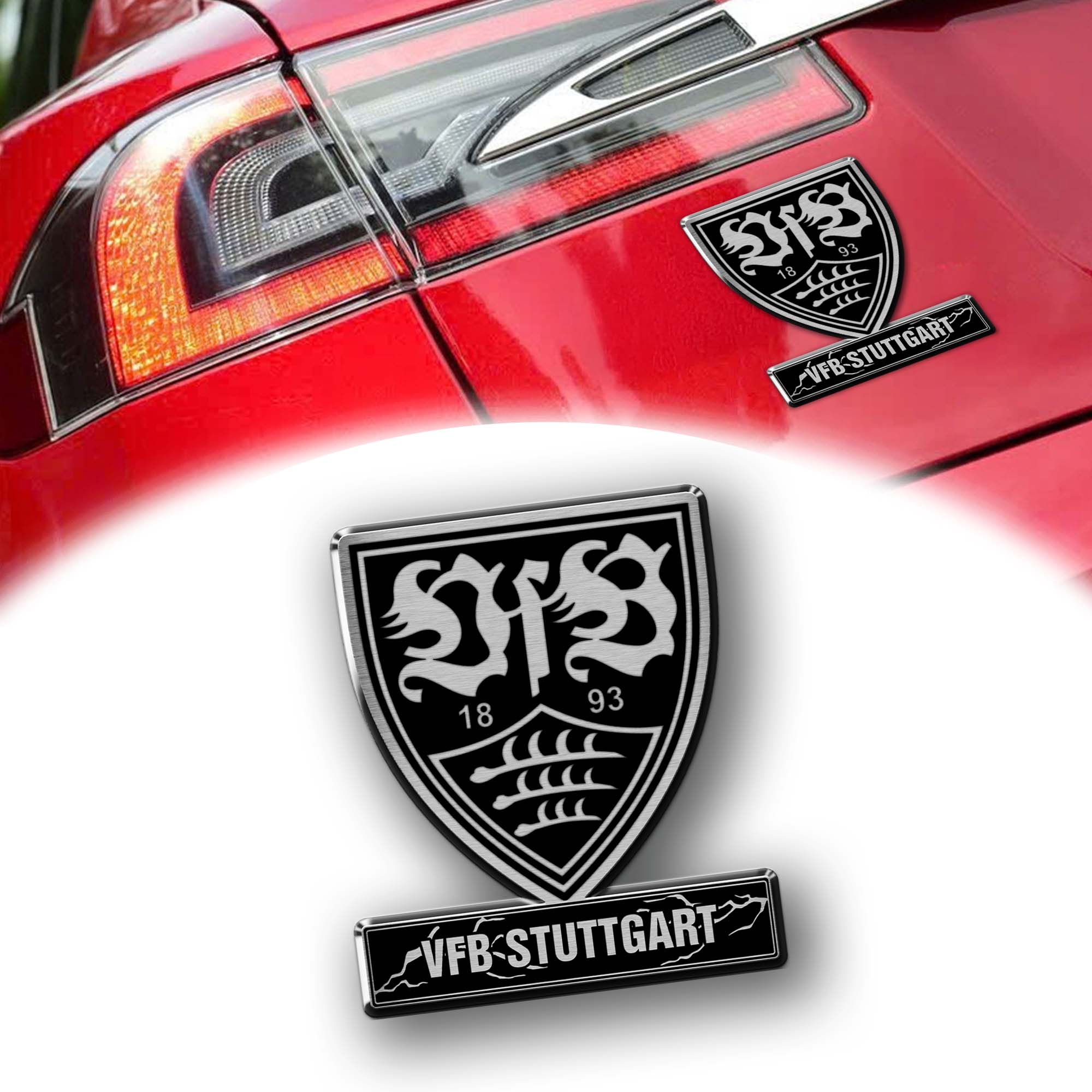 VfB Stuttgart Laser Engraved Car PT74409