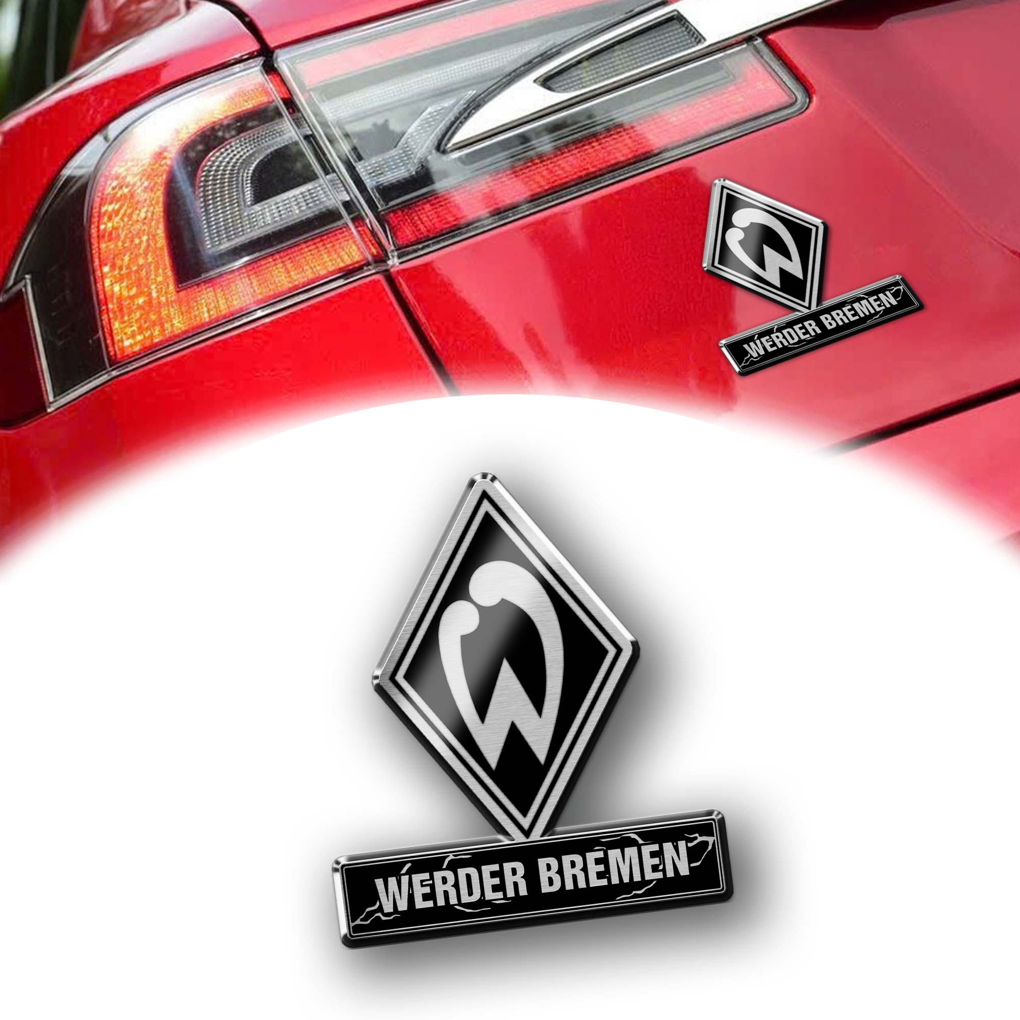 Werder Bremen Laser Engraved Car PT74411