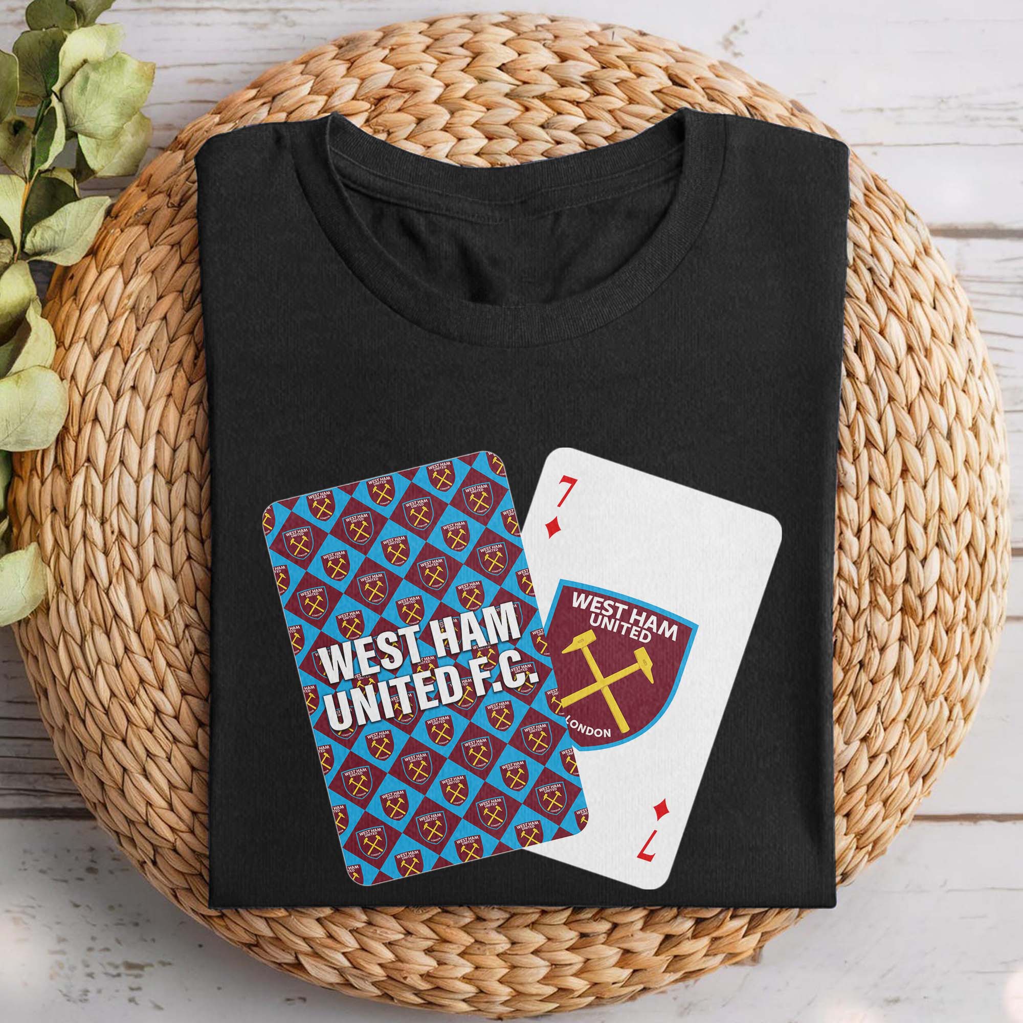 West Ham United F.C  T-shirt Premier League Playing Card PT74504