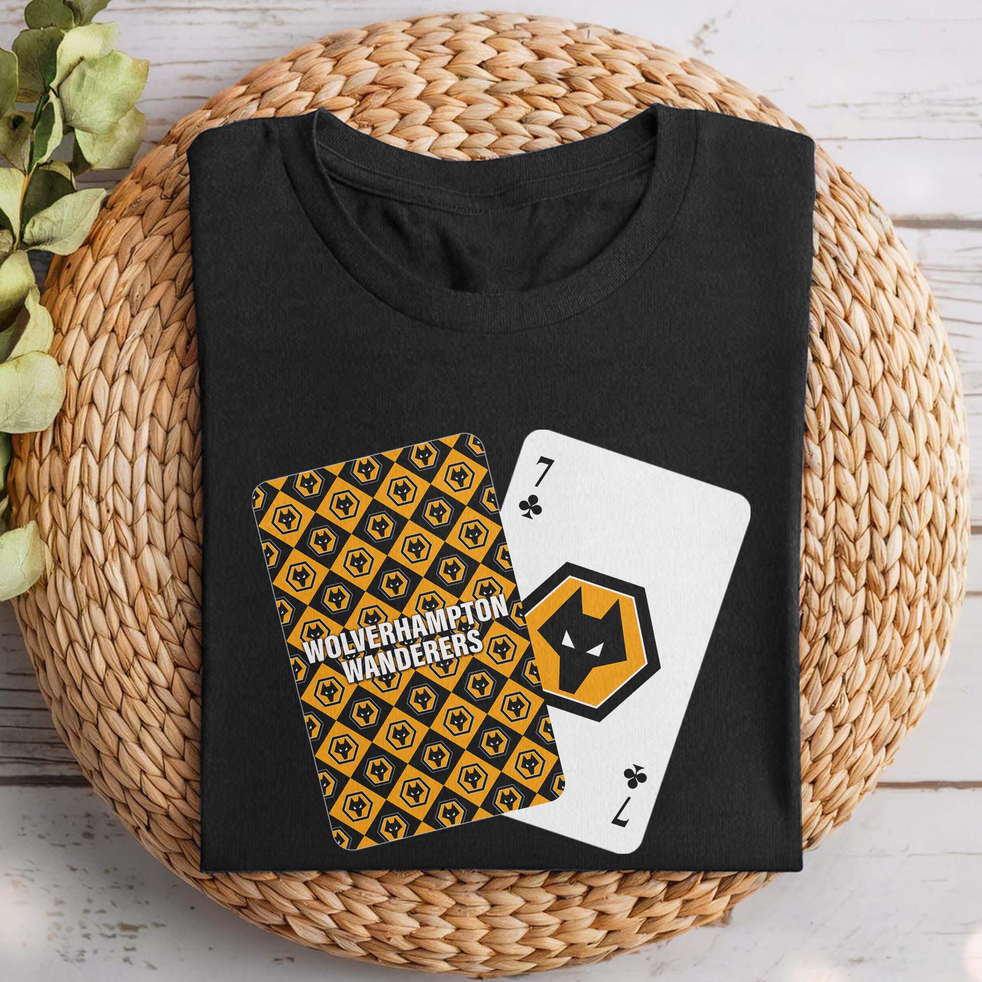 Wolverhampton Wanderers  T-shirt Premier League Playing Card PT74505