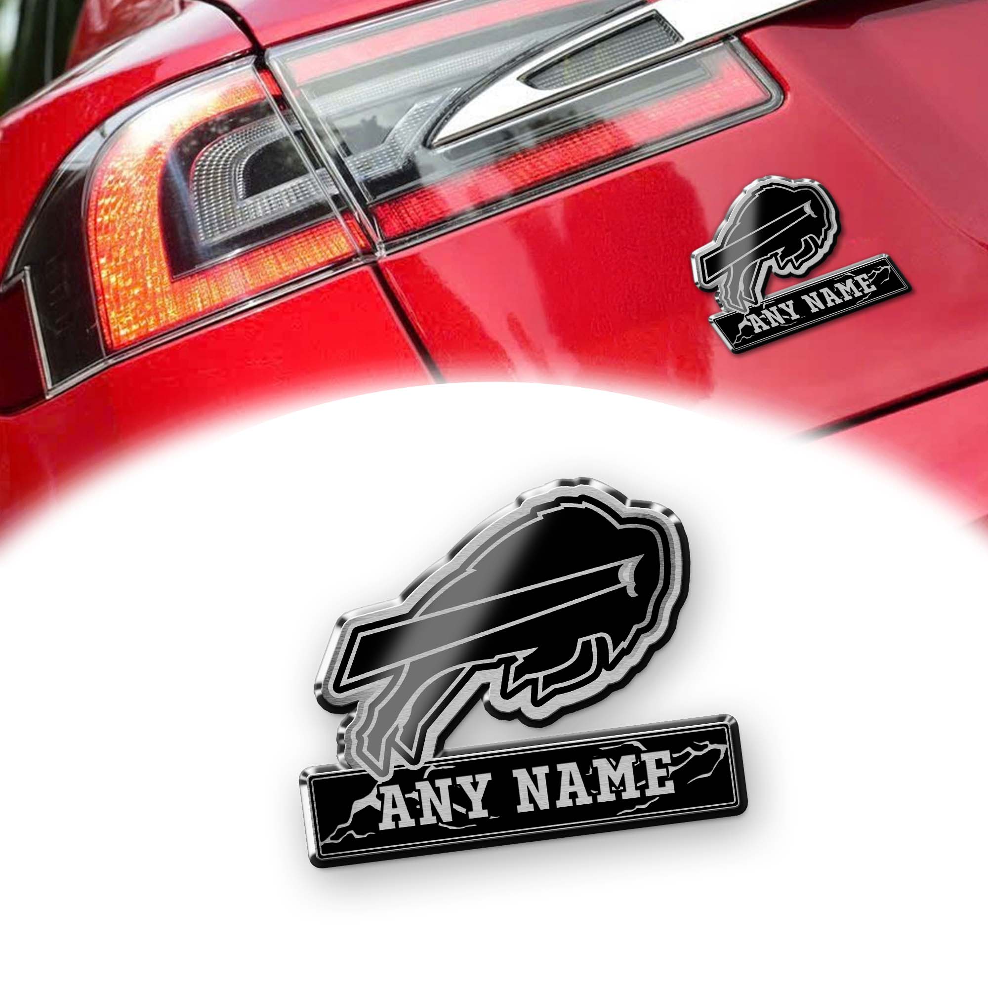 Buffalo Bills Laser Engraved Car PT74530