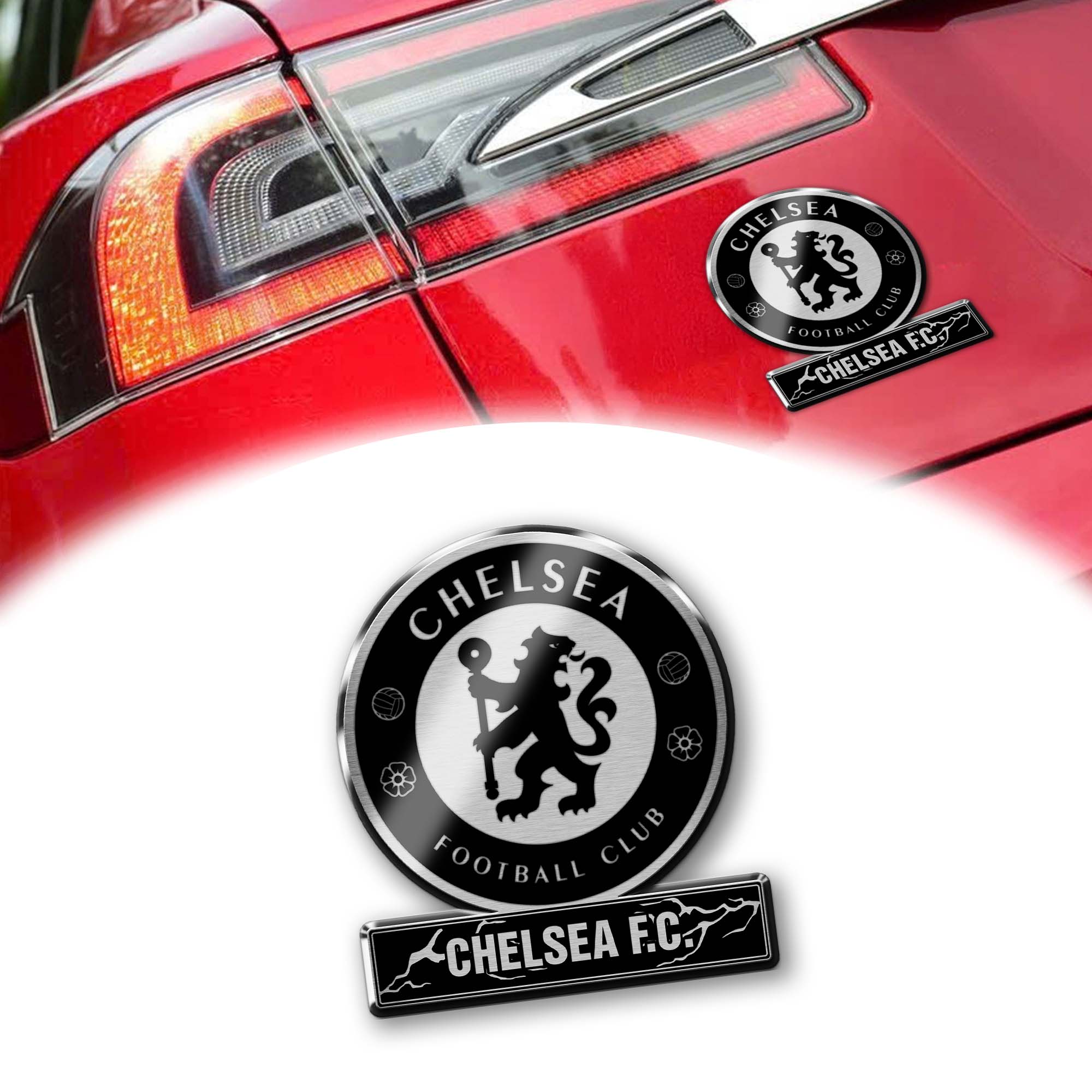 Chelsea F.C Laser Engraved Car PT74512