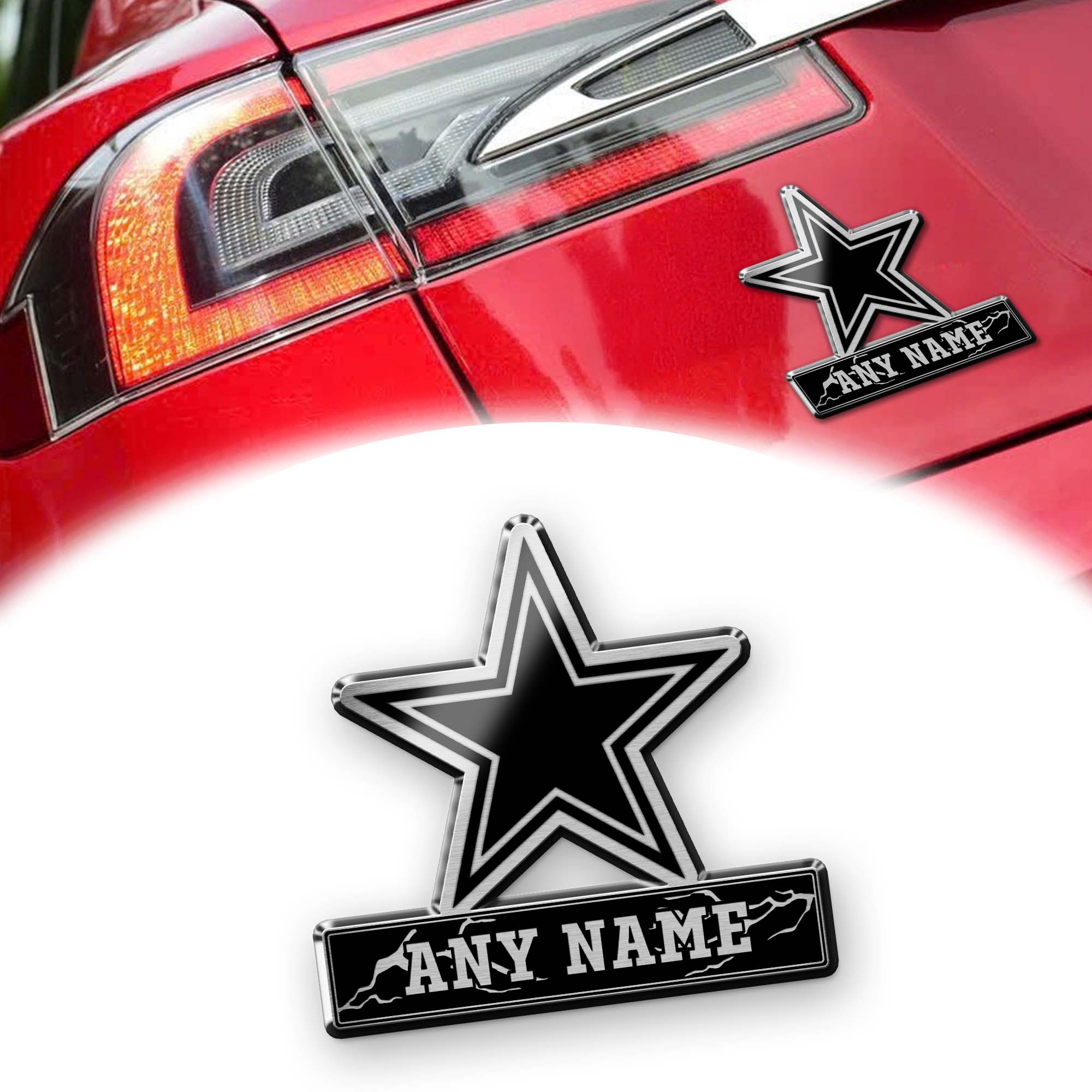 Dallas Cowboys Laser Engraved Car PT74535