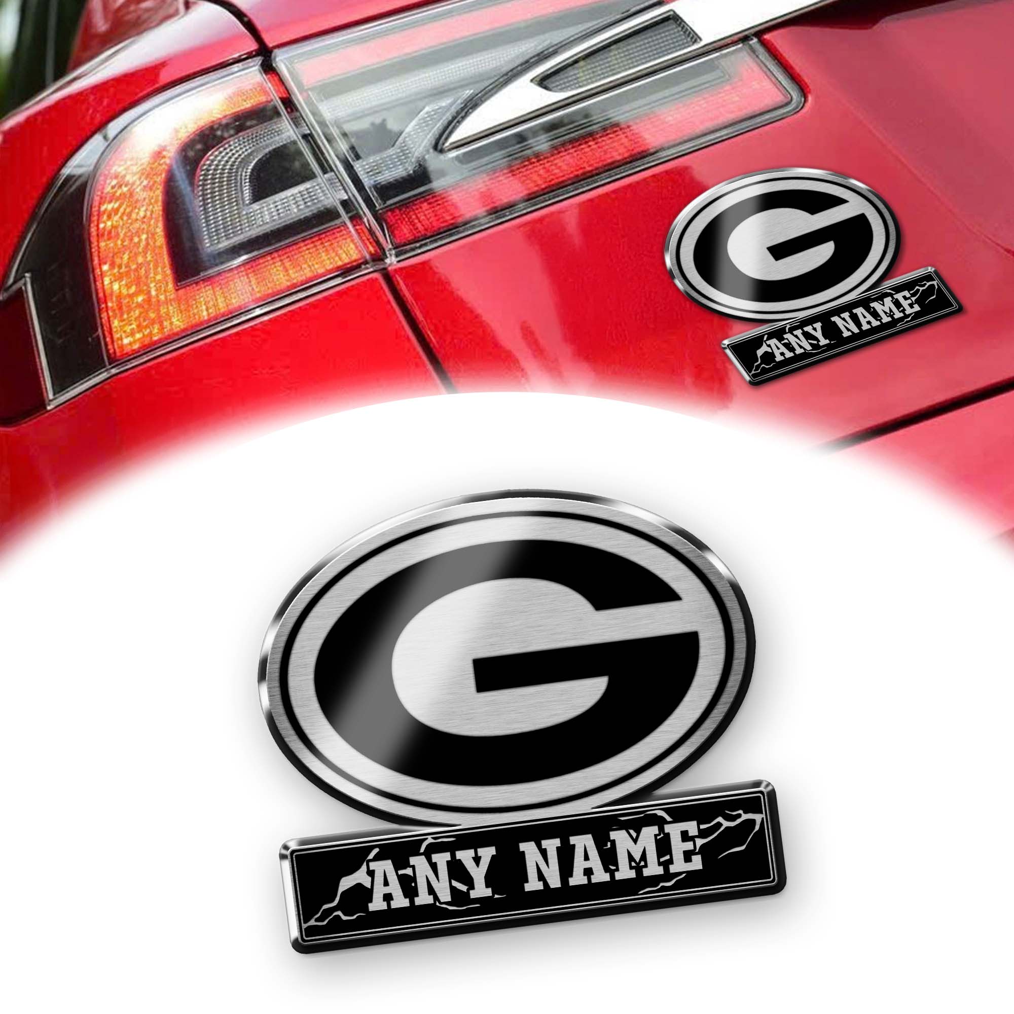 Green Bay Packers Laser Engraved Car PT74538