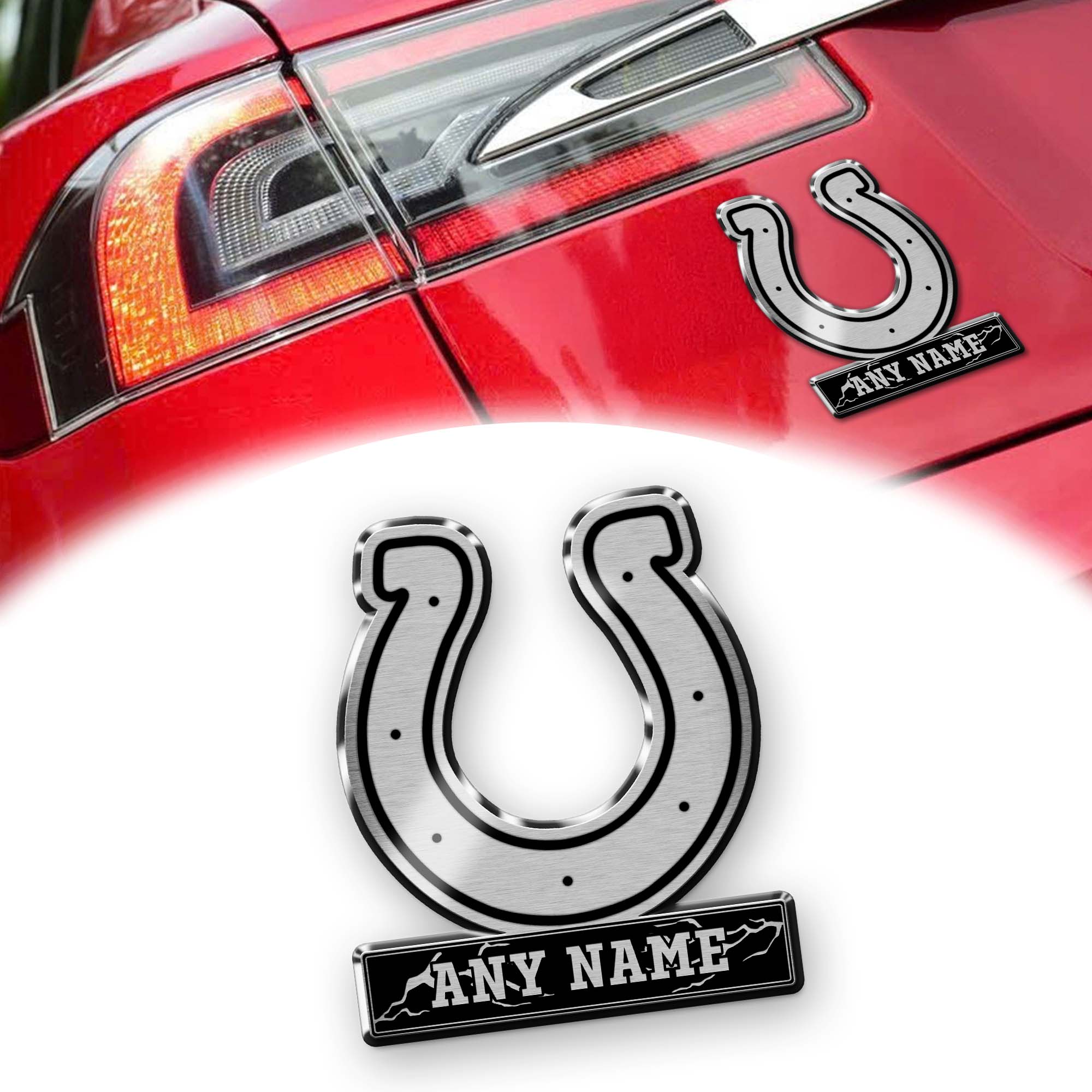 Indianapolis Colts Laser Engraved Car PT74541