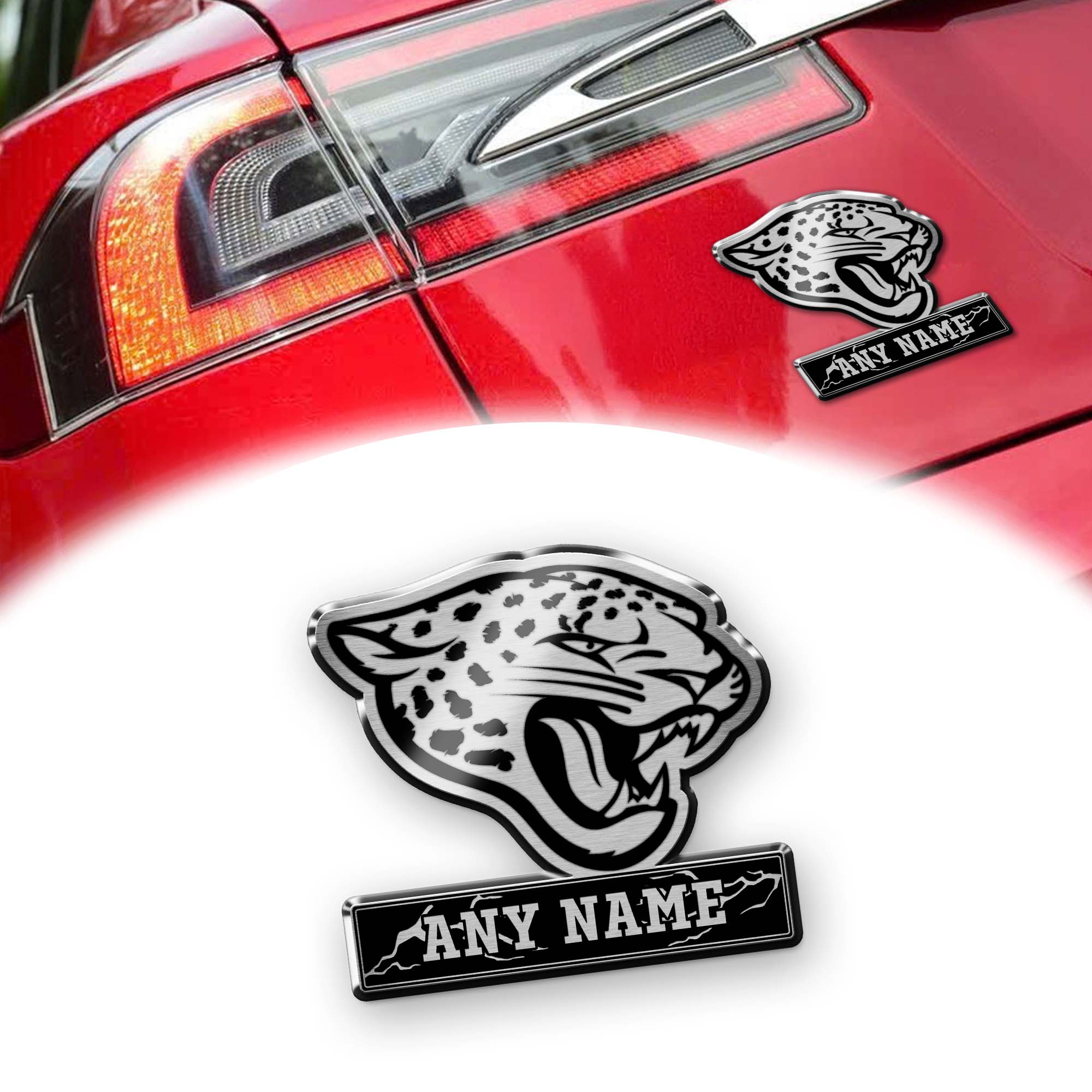 Jacksonville Jaguars Laser Engraved Car PT74542