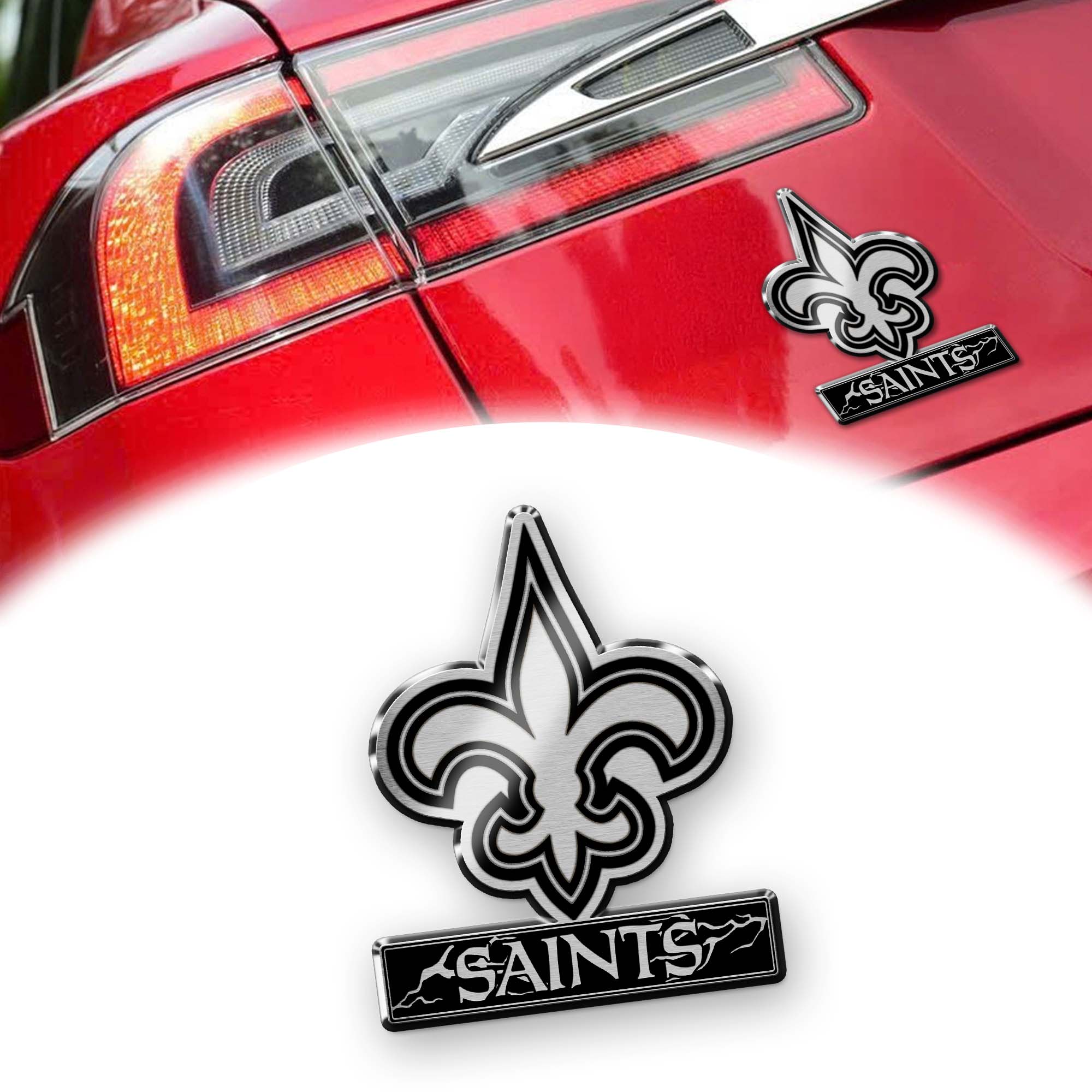 New Orleans Saints Laser Engraved Car PT74550