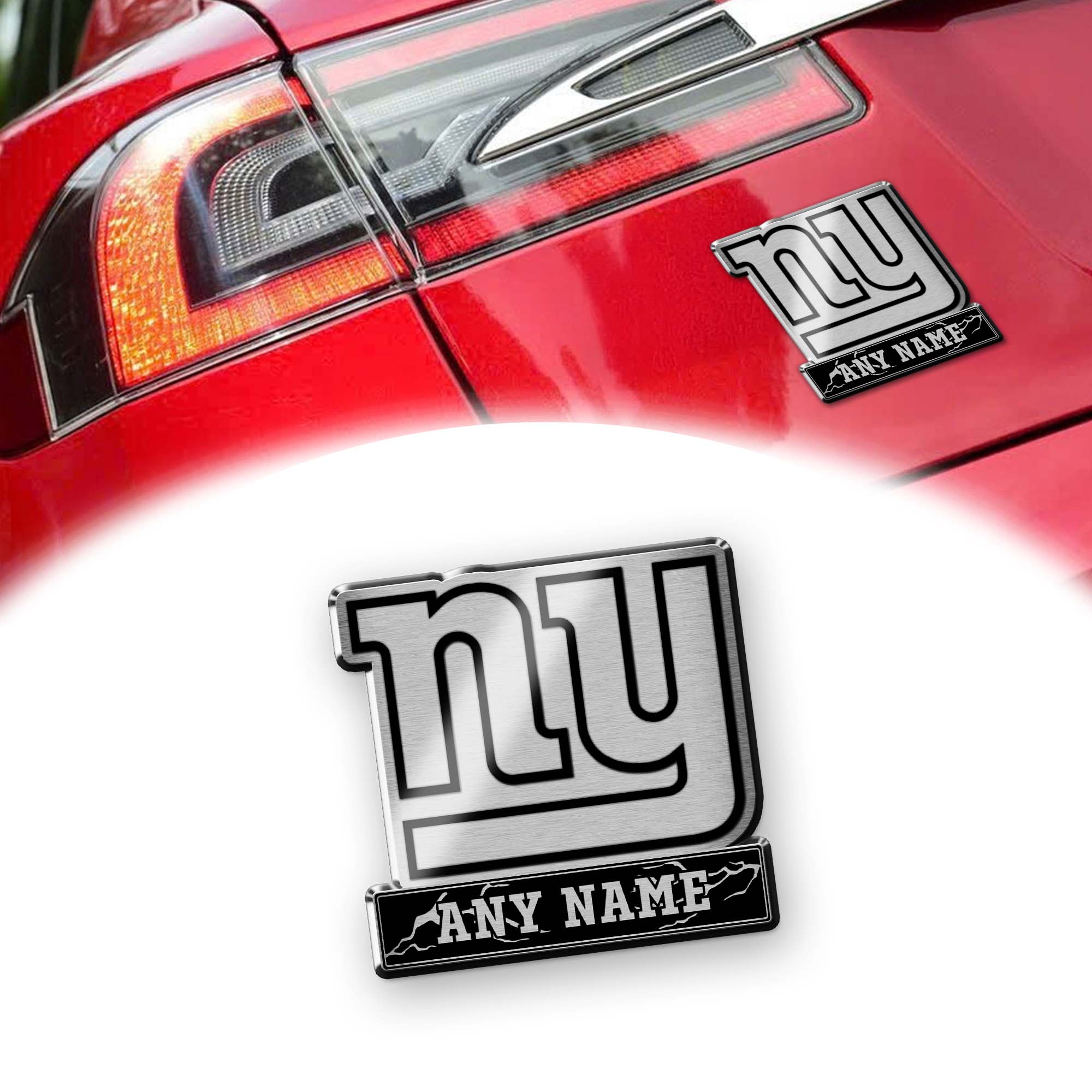 New York Giant Laser Engraved Car PT74551