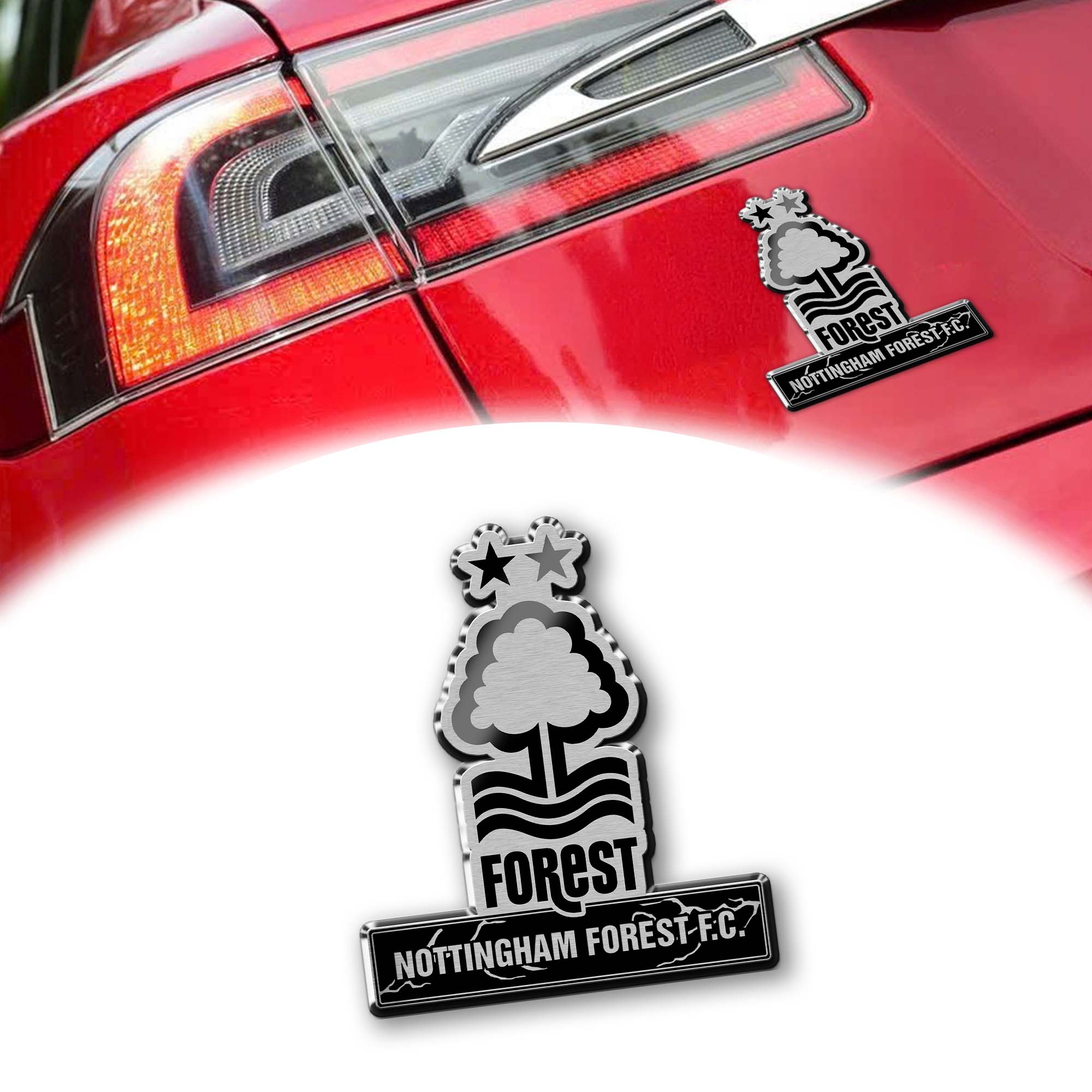 Nottingham Forest F.C Laser Engraved Car PT74521