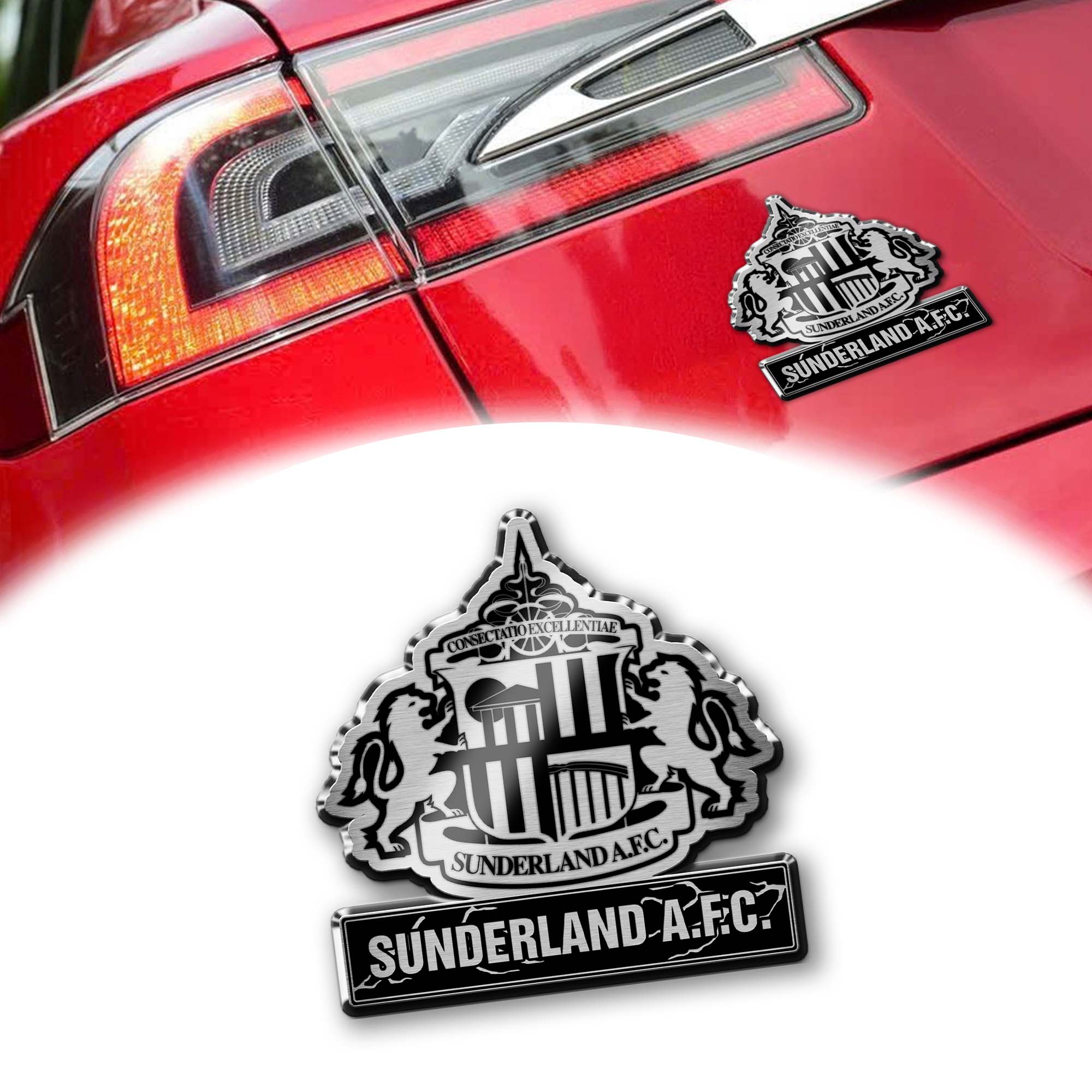 Sunderland A.F.C Laser Engraved Car PT74522