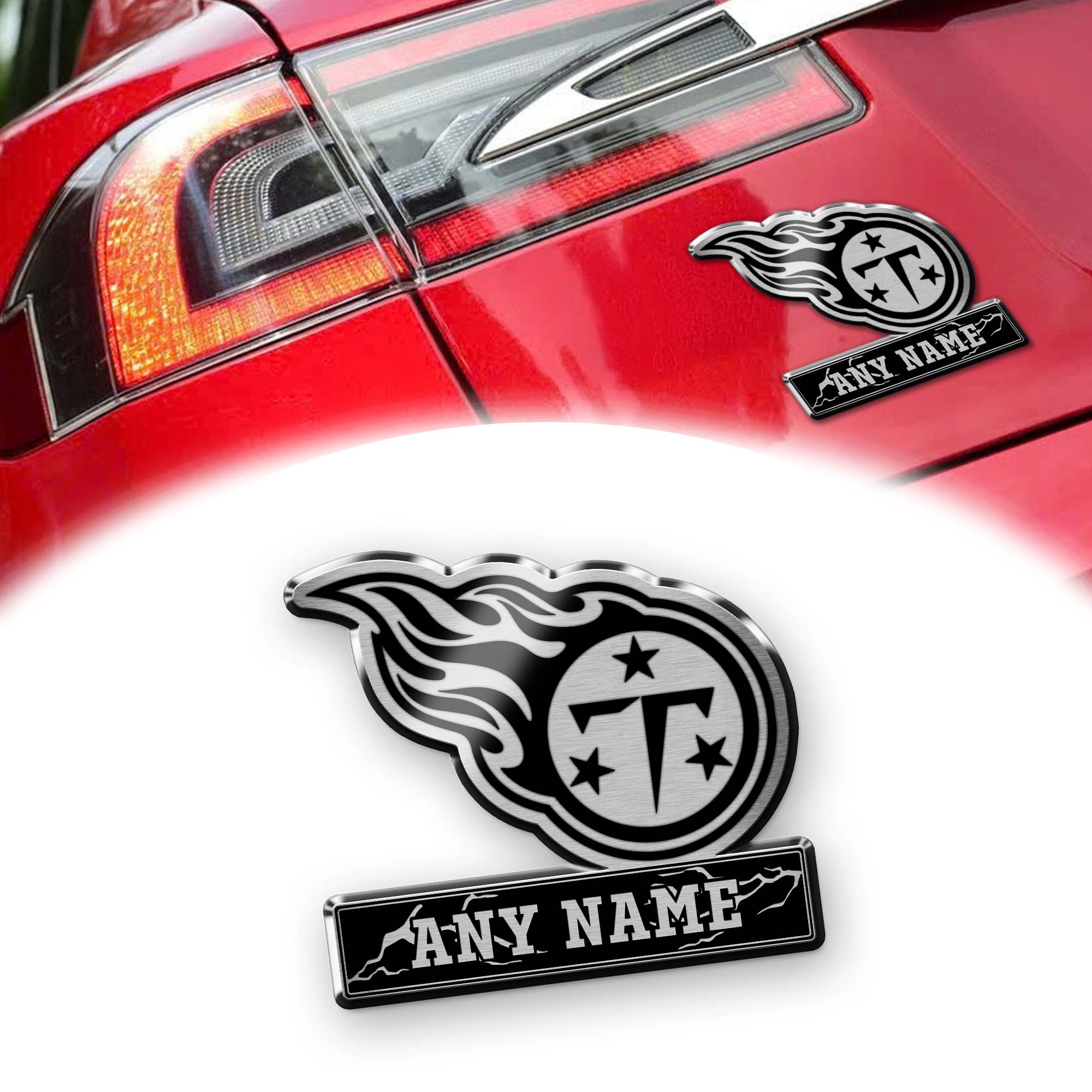 Tennessee Titans Laser Engraved Car PT74558
