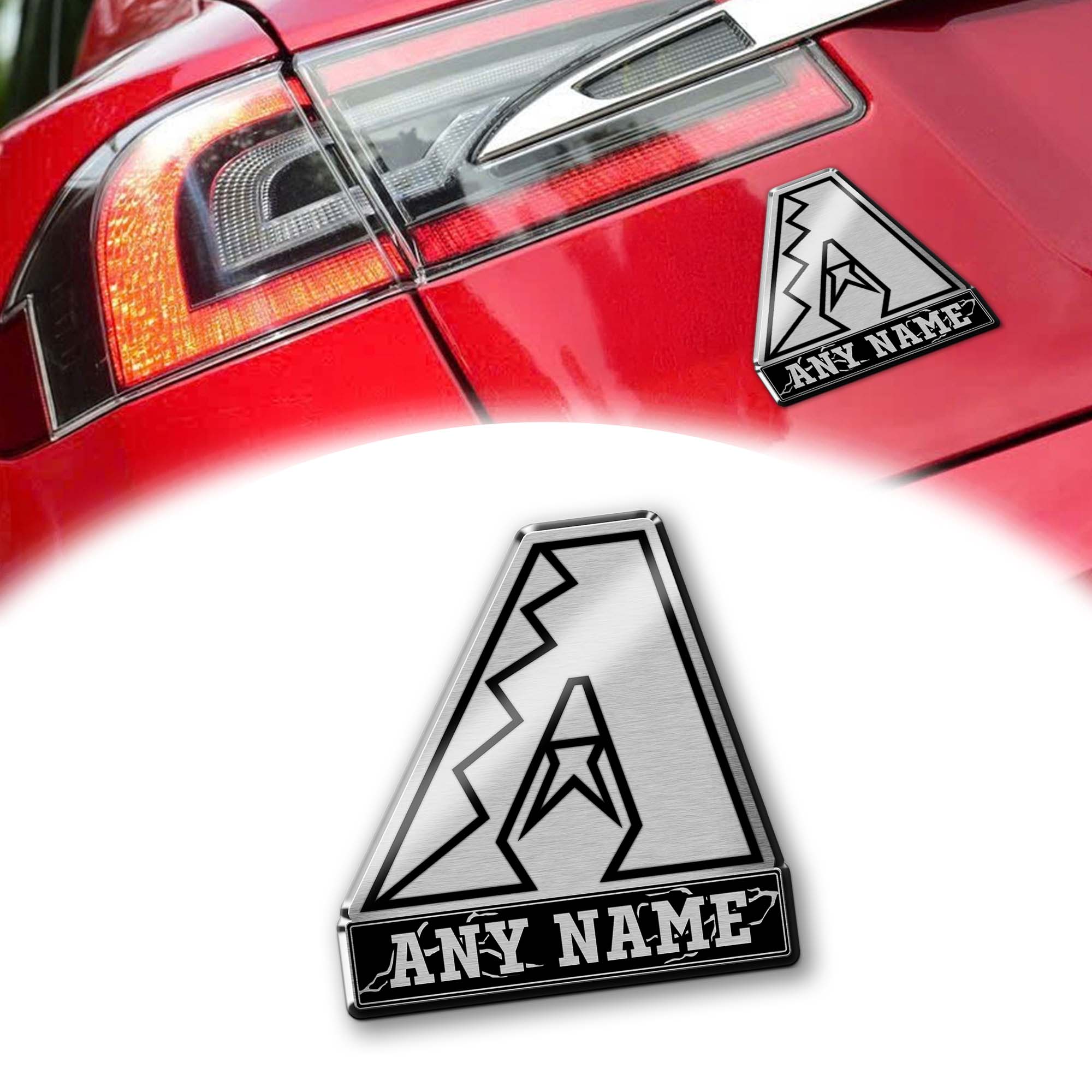Arizona Diamondbacks Laser Engraved Car PT74562