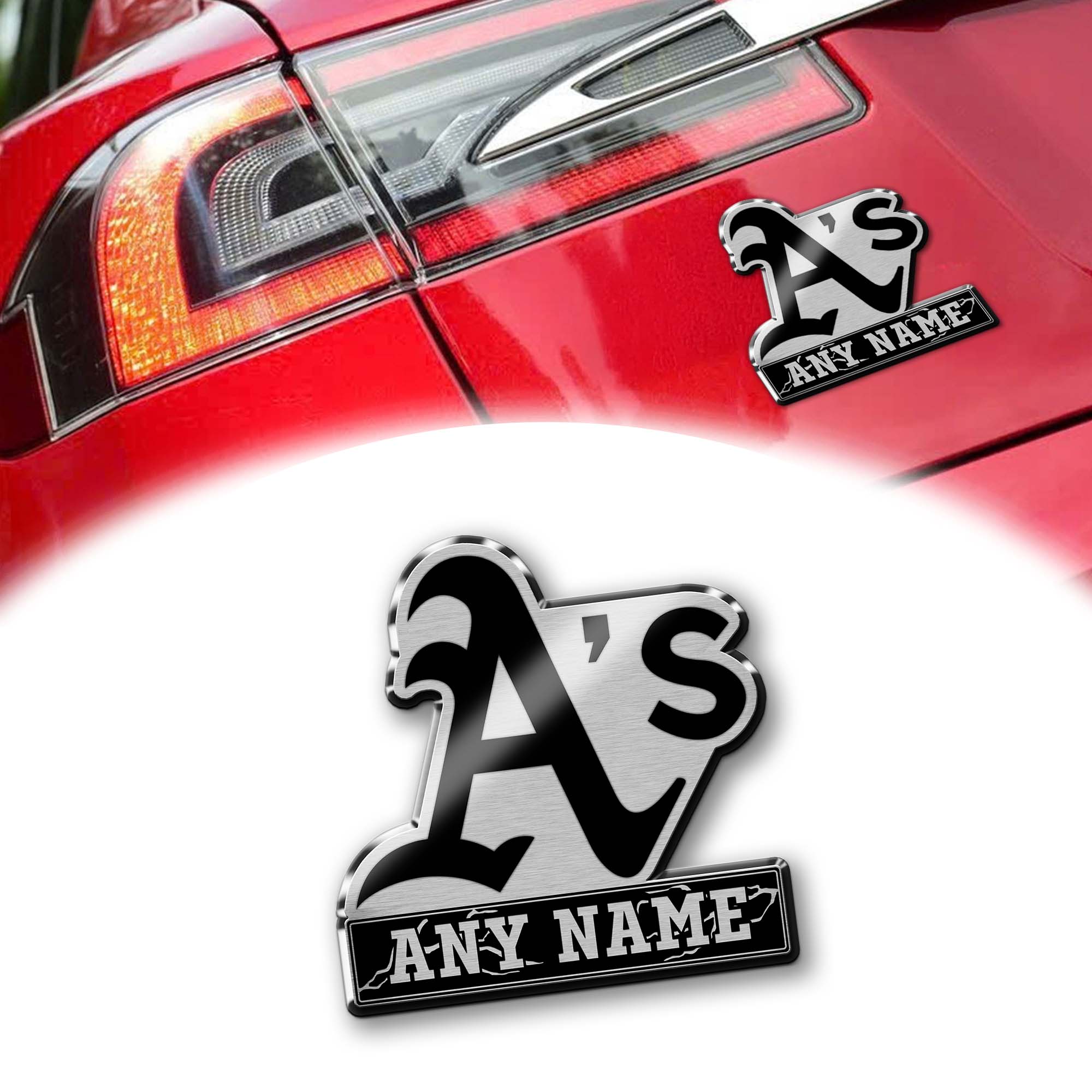 Athletics Laser Engraved Car PT74563