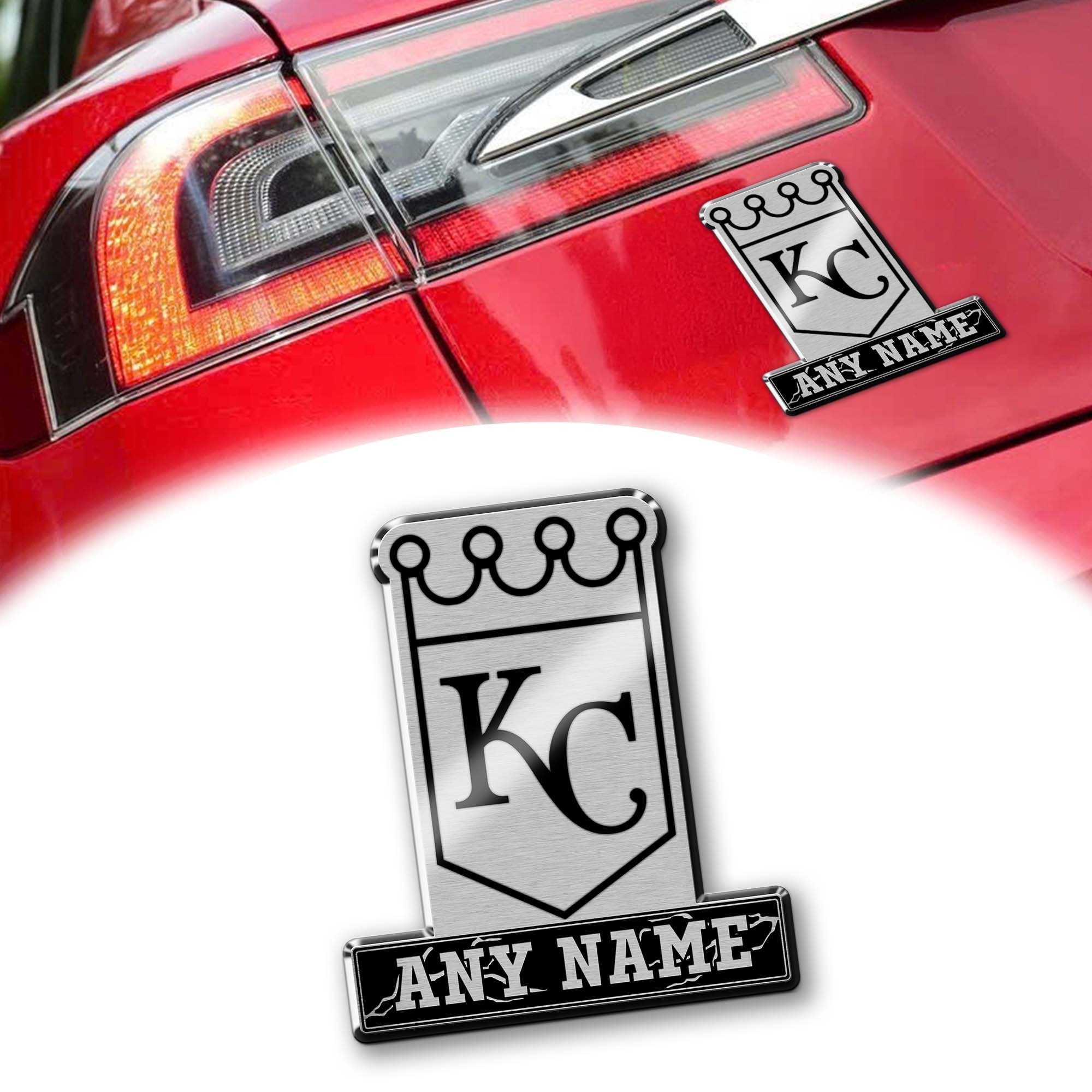 Kansas City Royals Laser Engraved Car PT74574