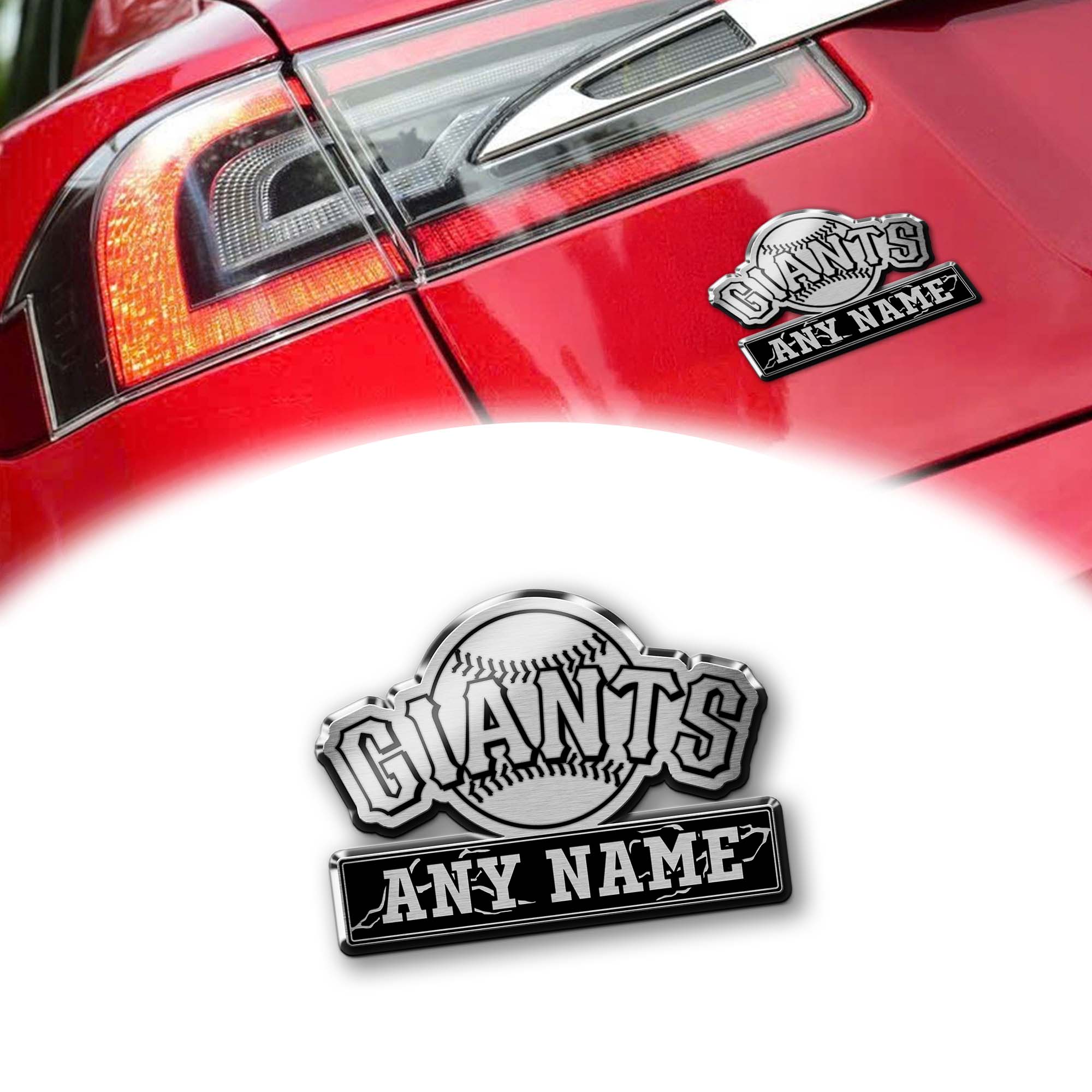San Francisco Giants Laser Engraved Car PT74585
