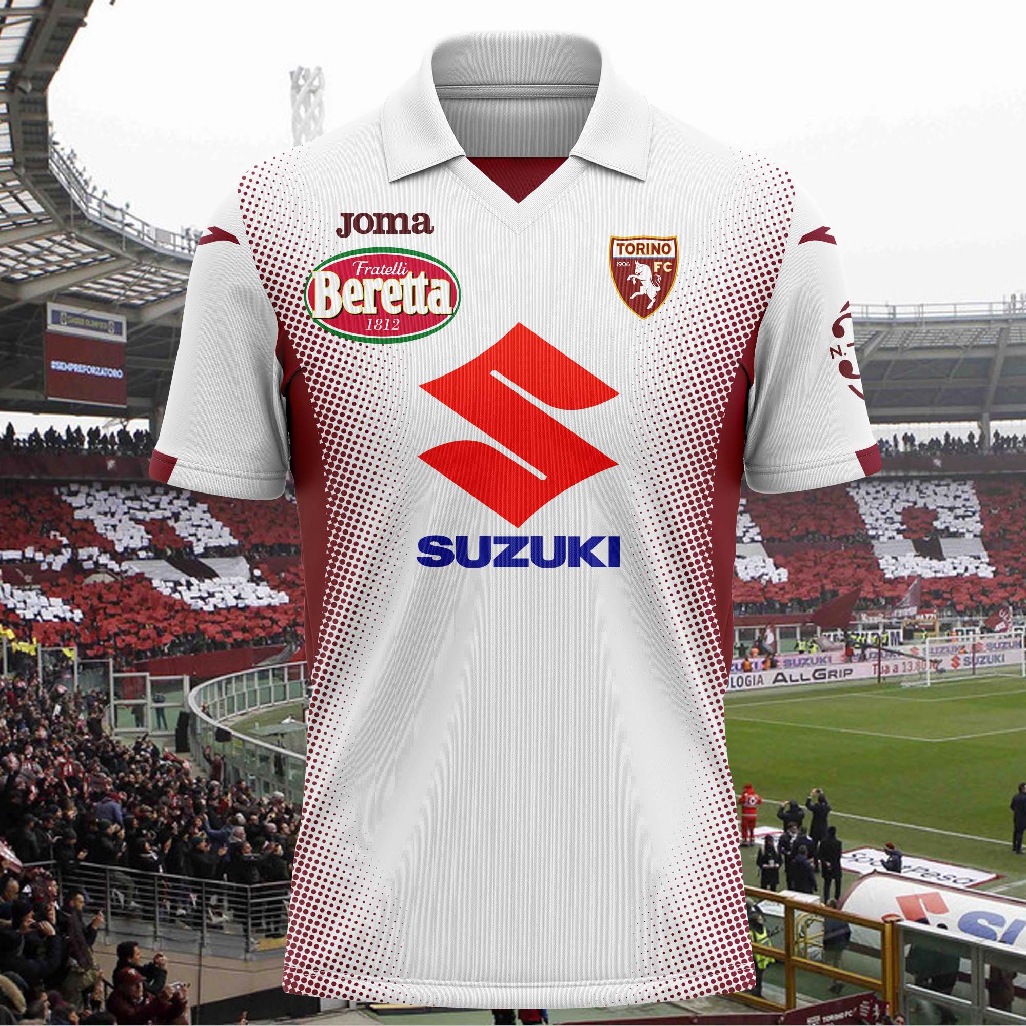 Torino FC 2019-20 Away Kit Retro Shirt PT74606