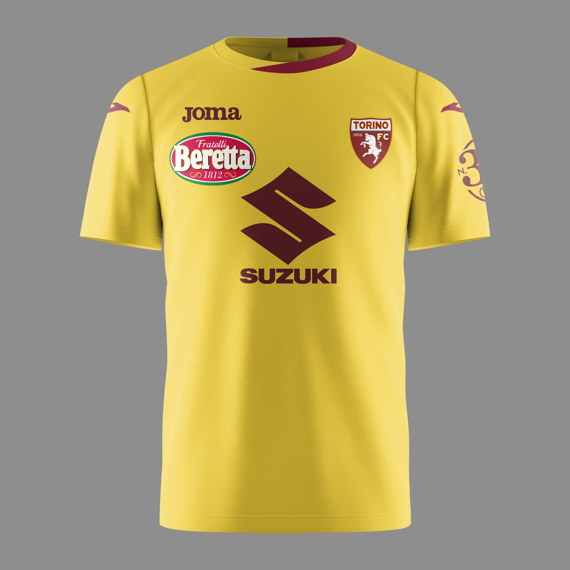 Torino FC 2020-21 GK 1 Kit Retro Shirt PT74608