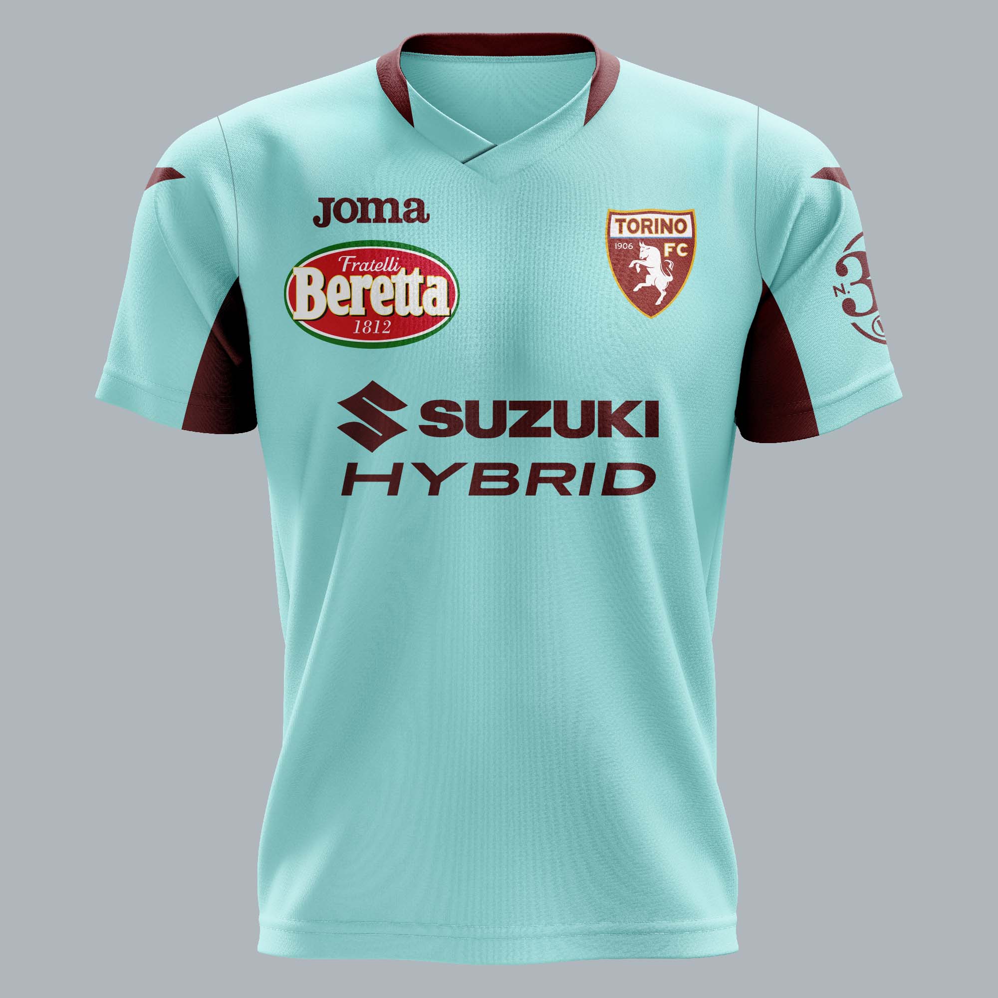 Torino FC 2020-21 Third Kit Retro Shirt PT74609