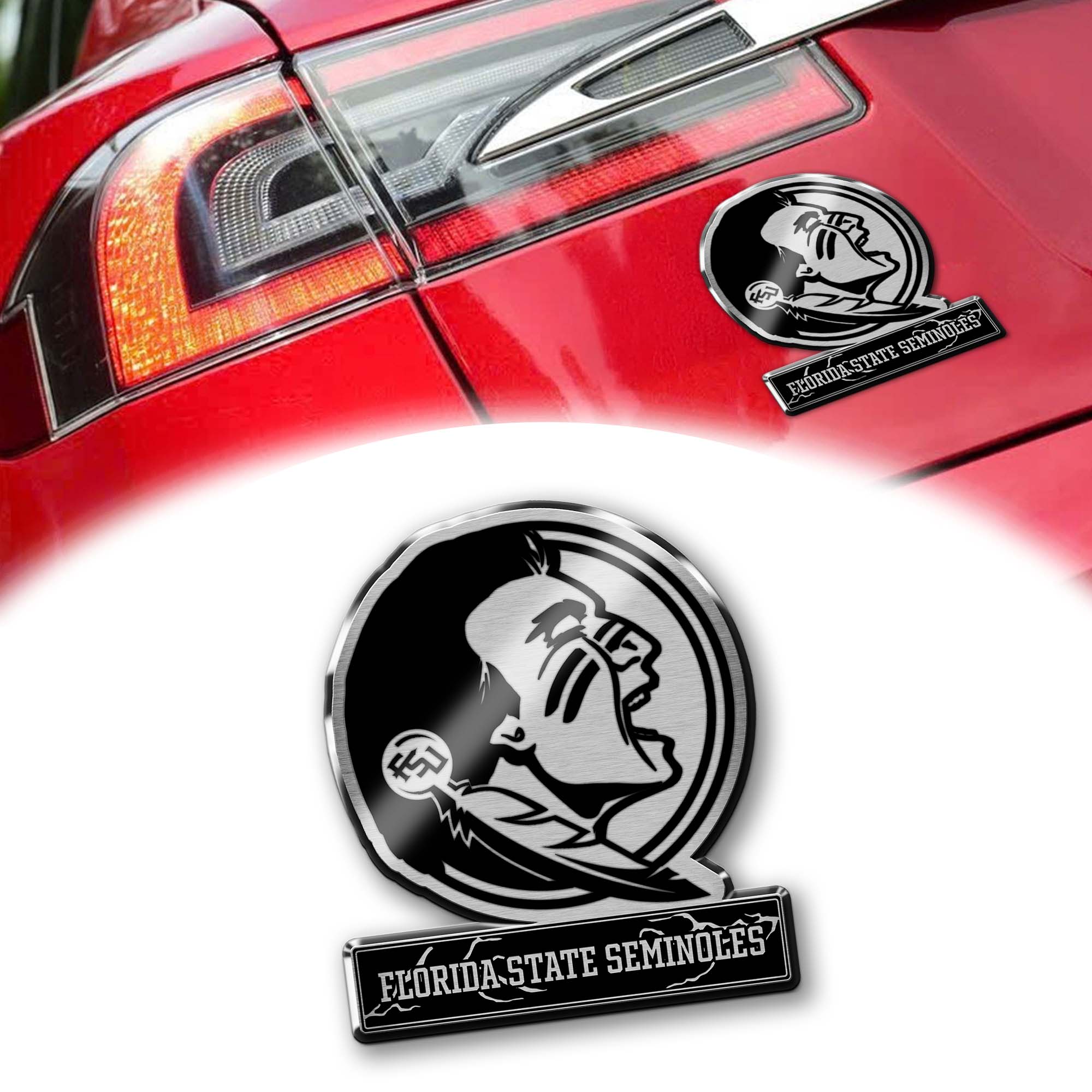 Florida State Seminoles Laser Engraved Car PT74654