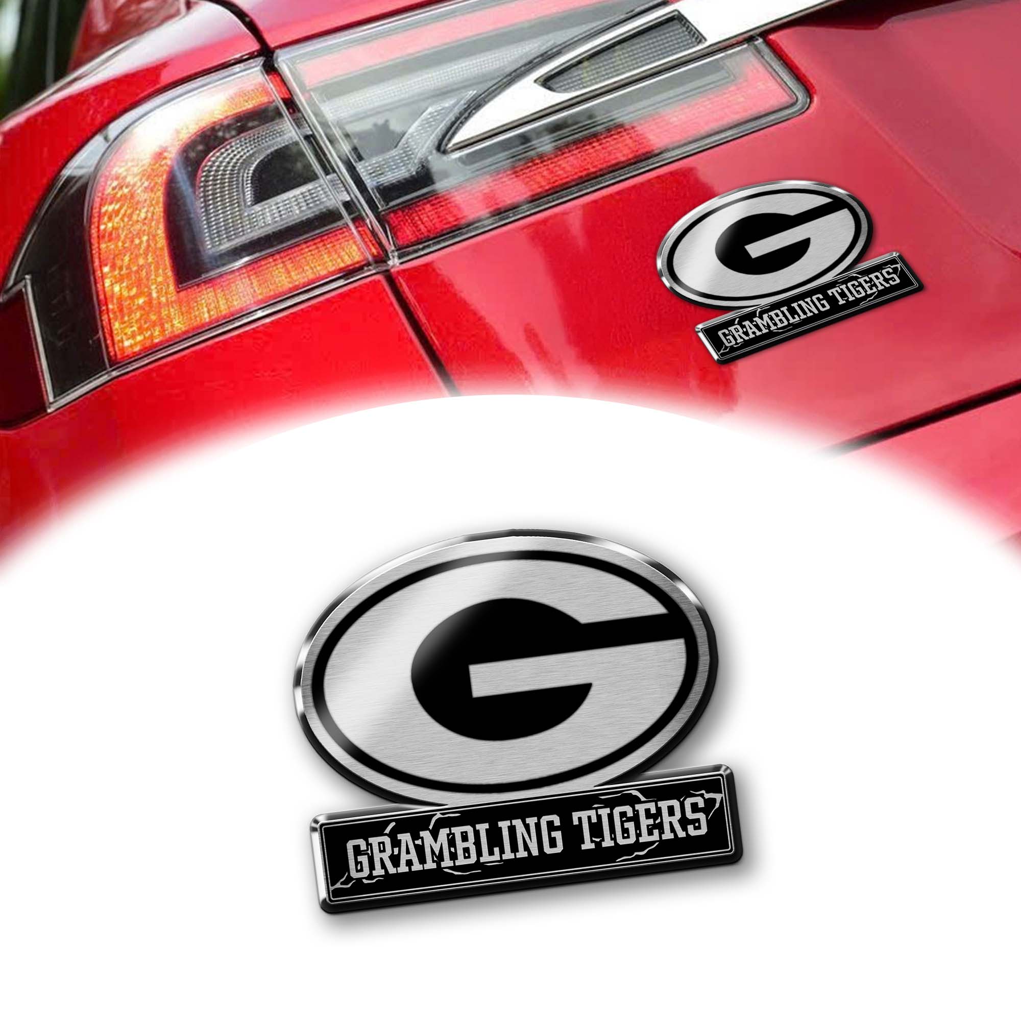 Grambling Tigers Laser Engraved Car PT74657