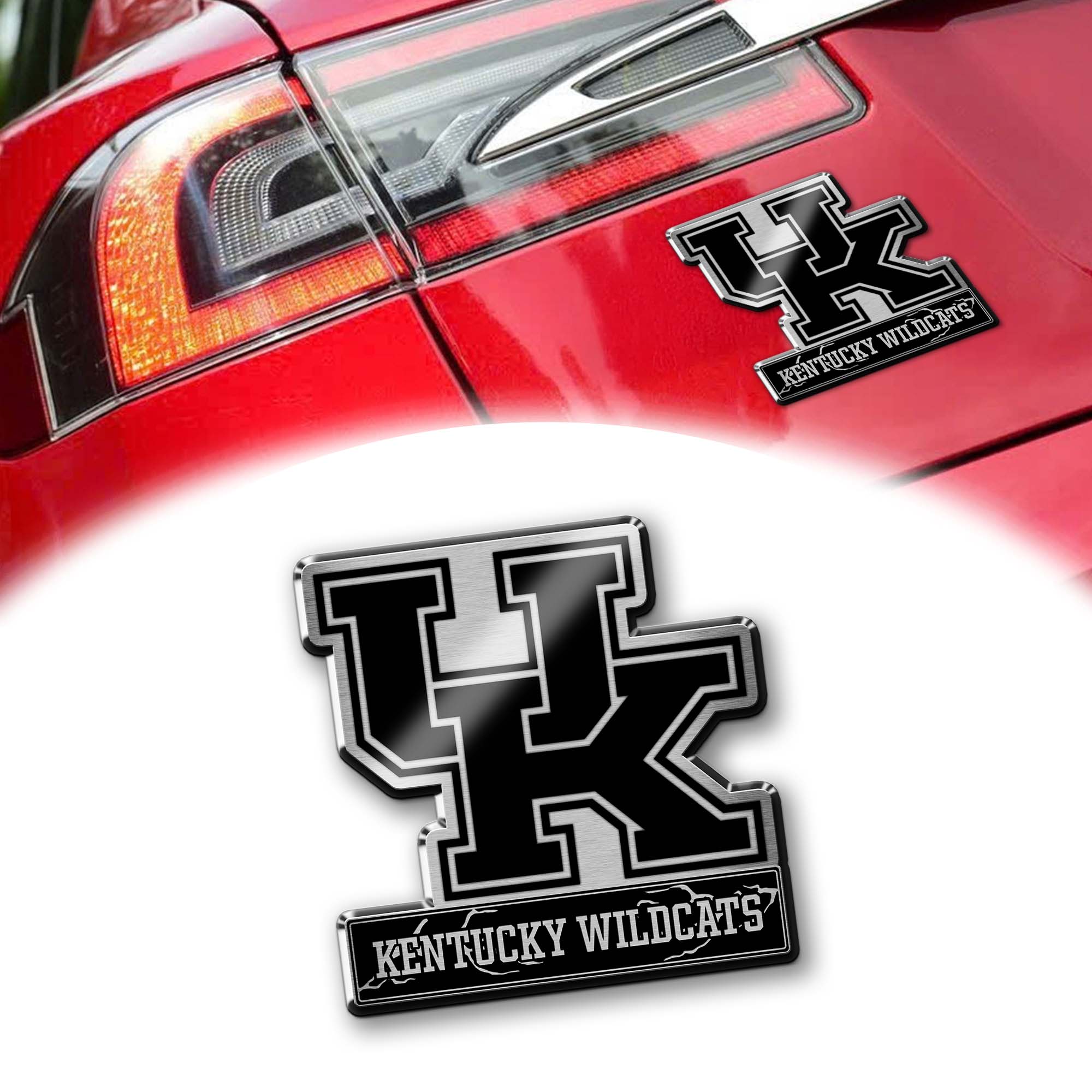 Kentucky Wildcats Laser Engraved Car PT74664