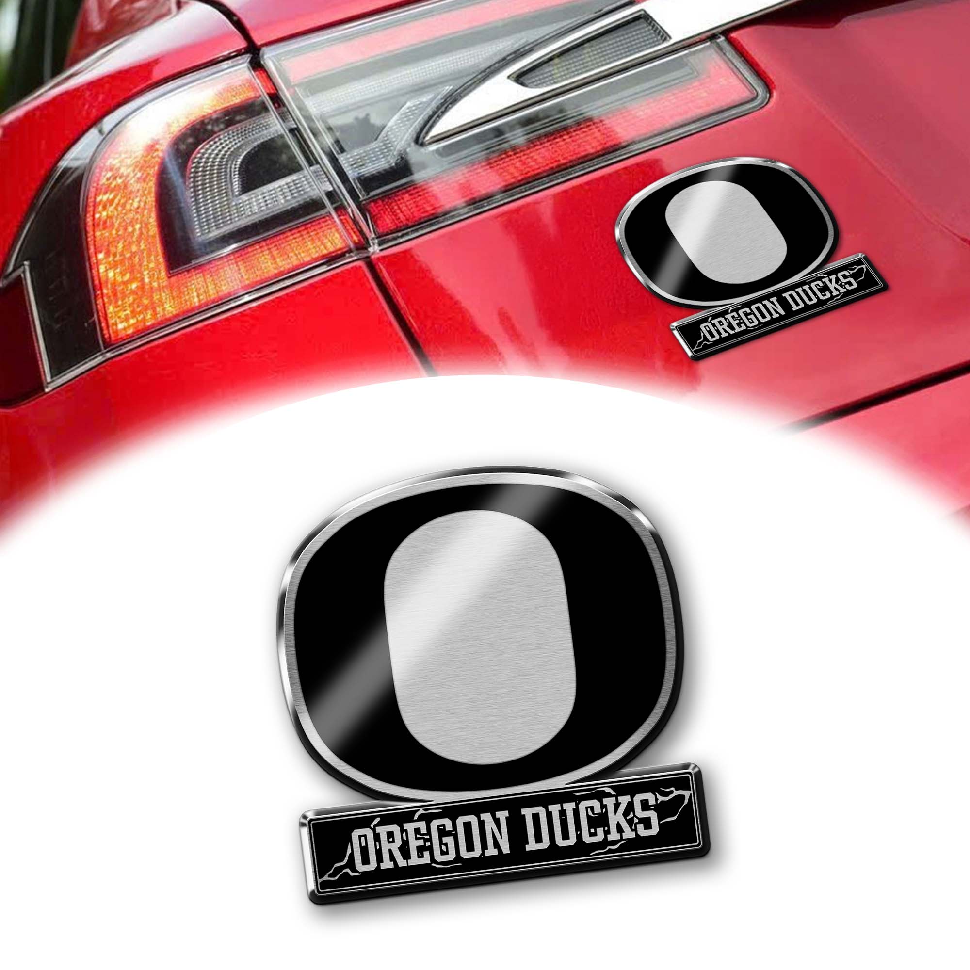 Oregon Ducks Laser Engraved Car PT74681