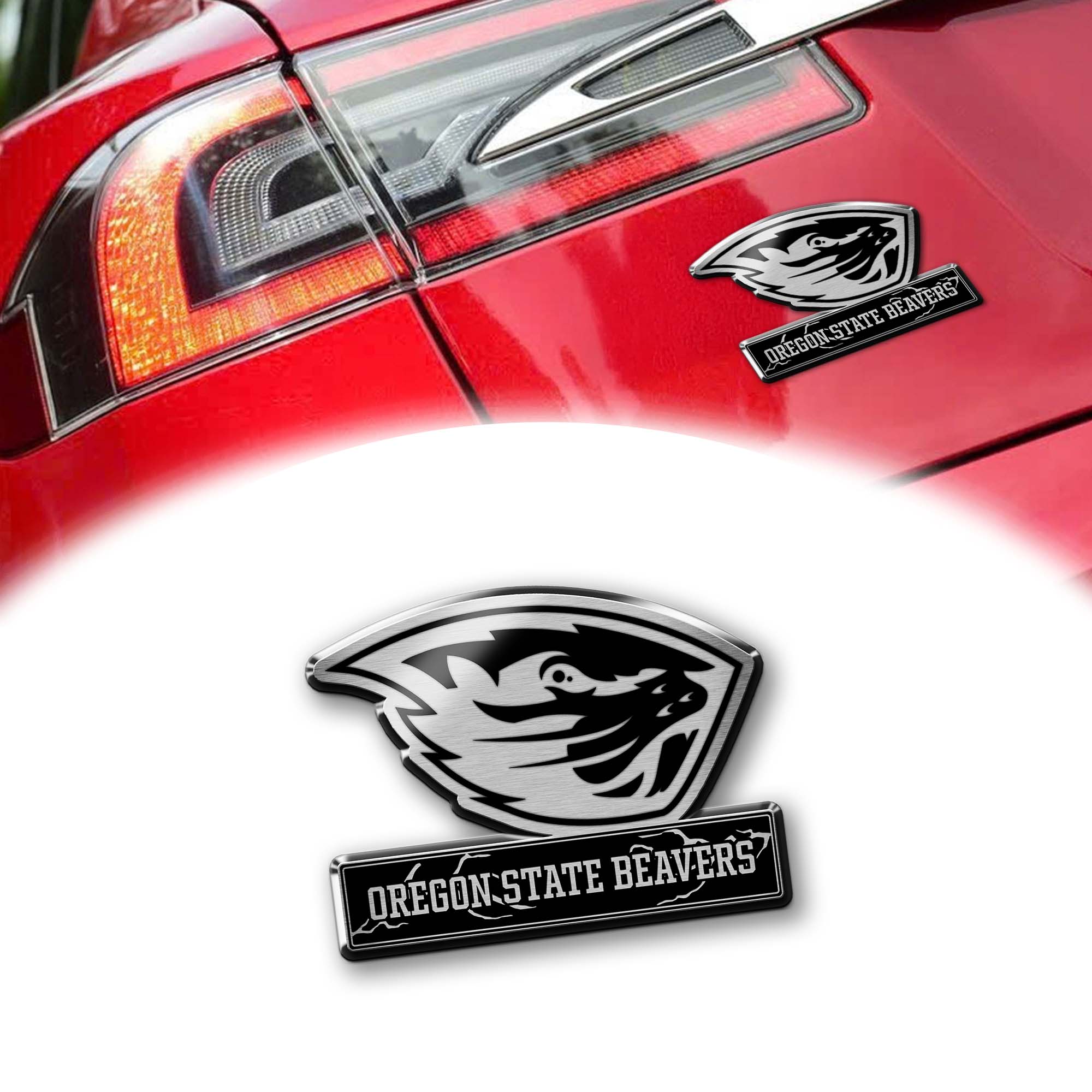 Oregon State Beavers Laser Engraved Car PT74682