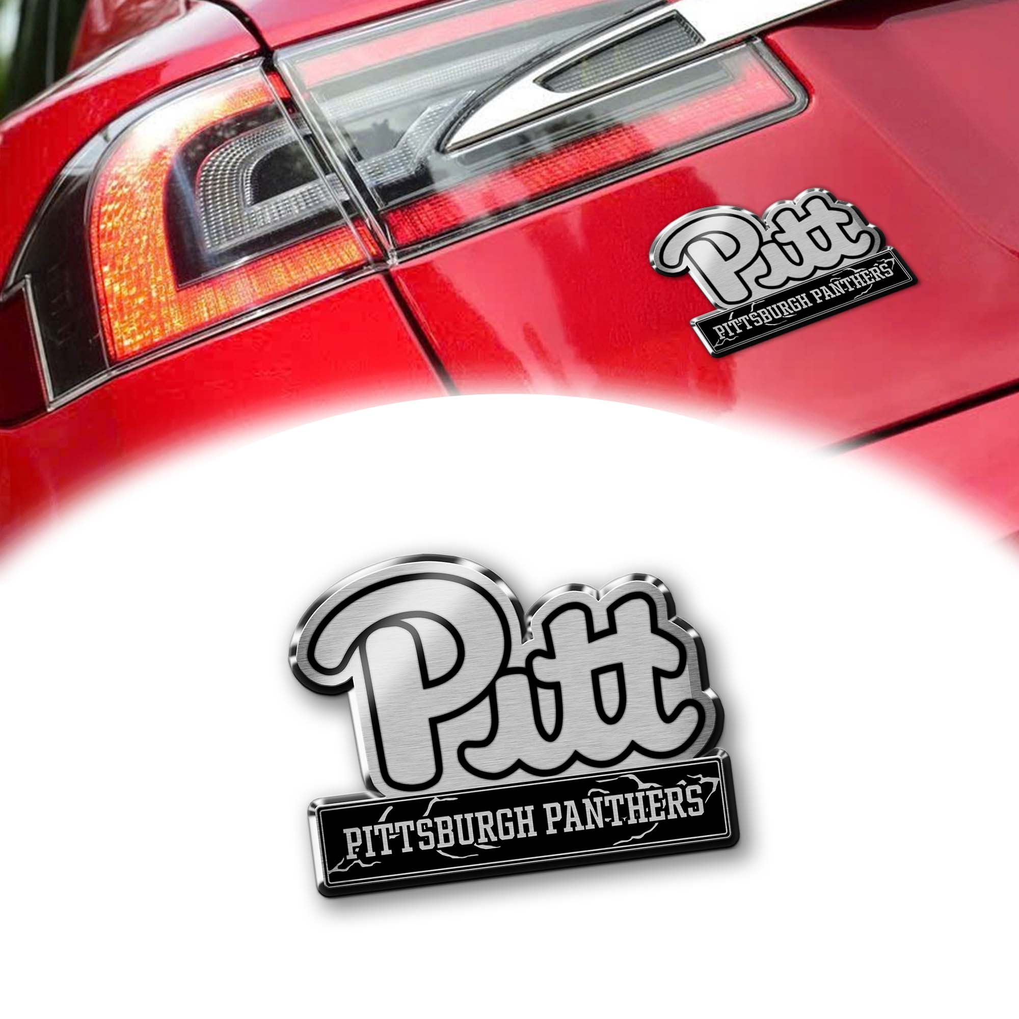 Pittsburgh Panthers Laser Engraved Car PT74684