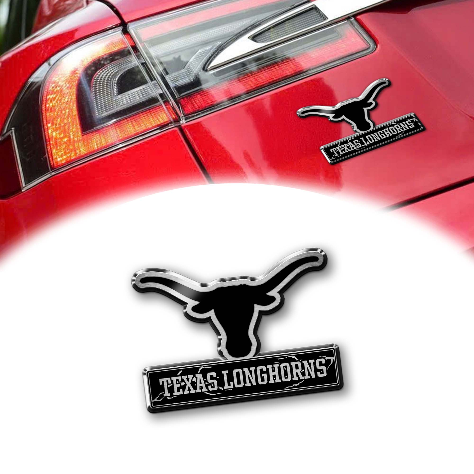 Texas Longhorns Laser Engraved Car PT74692