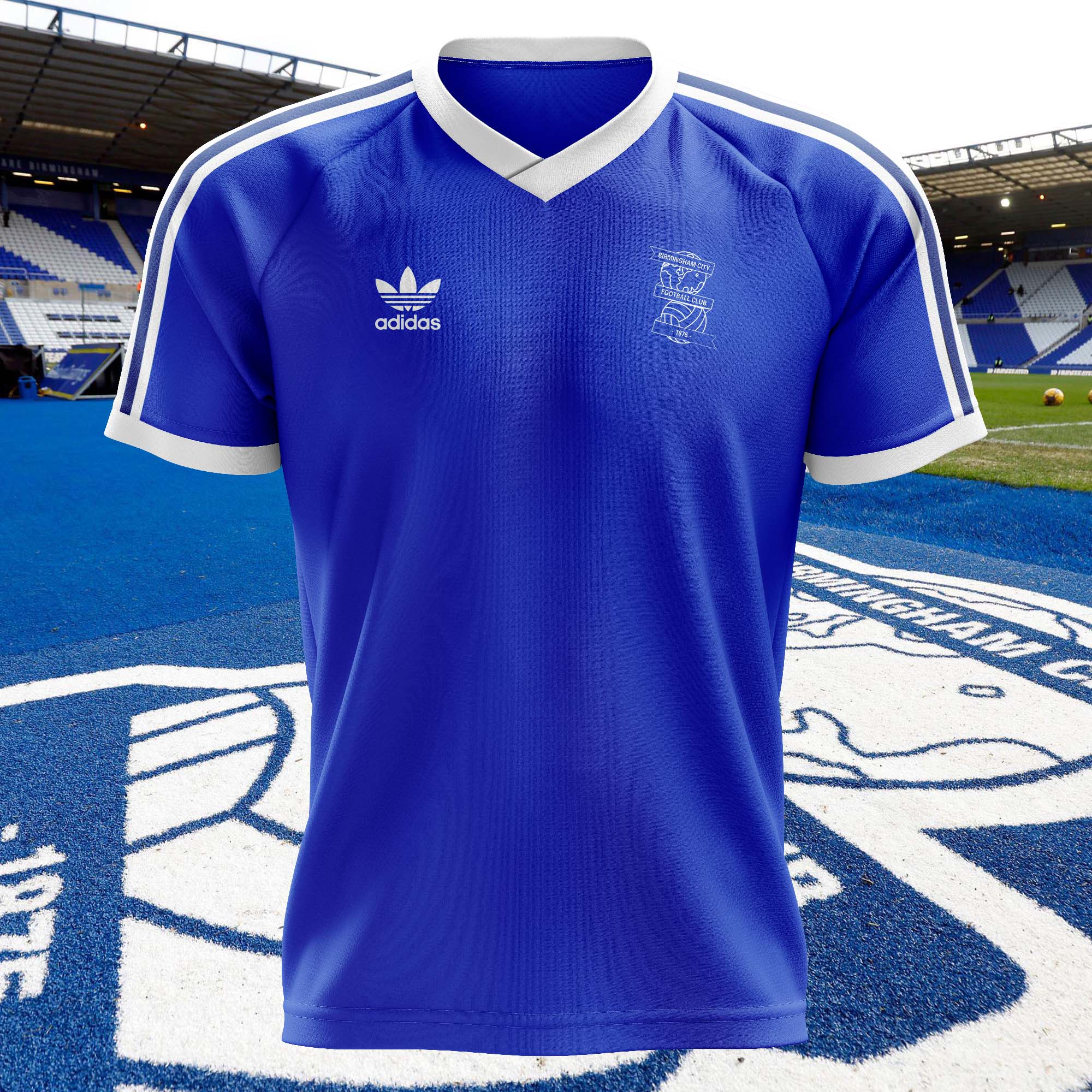 Birmingham City 1980-81 Home Kit Retro Shirt PT74708