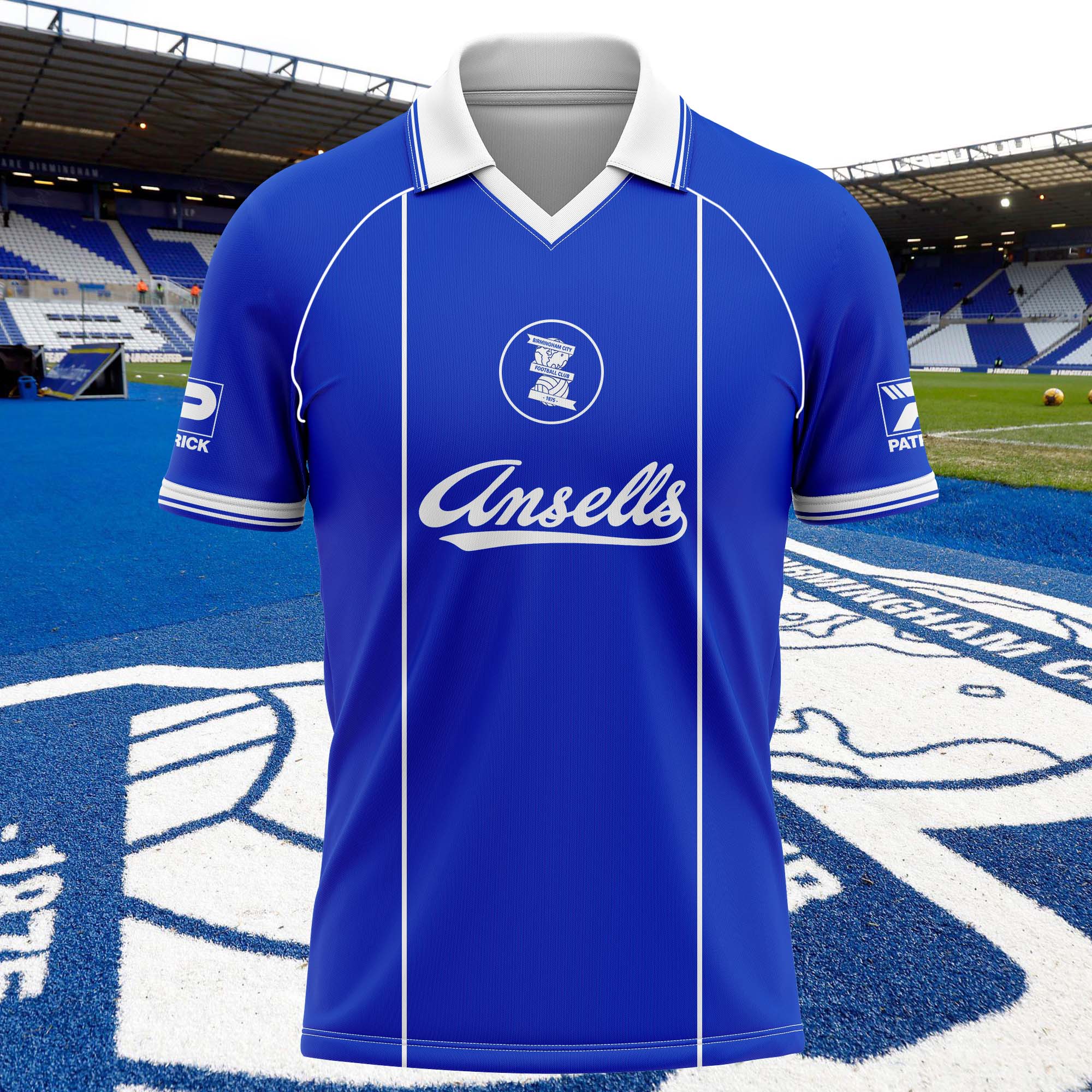 Birmingham City 1984-85 Home Kit Retro Shirt PT74710