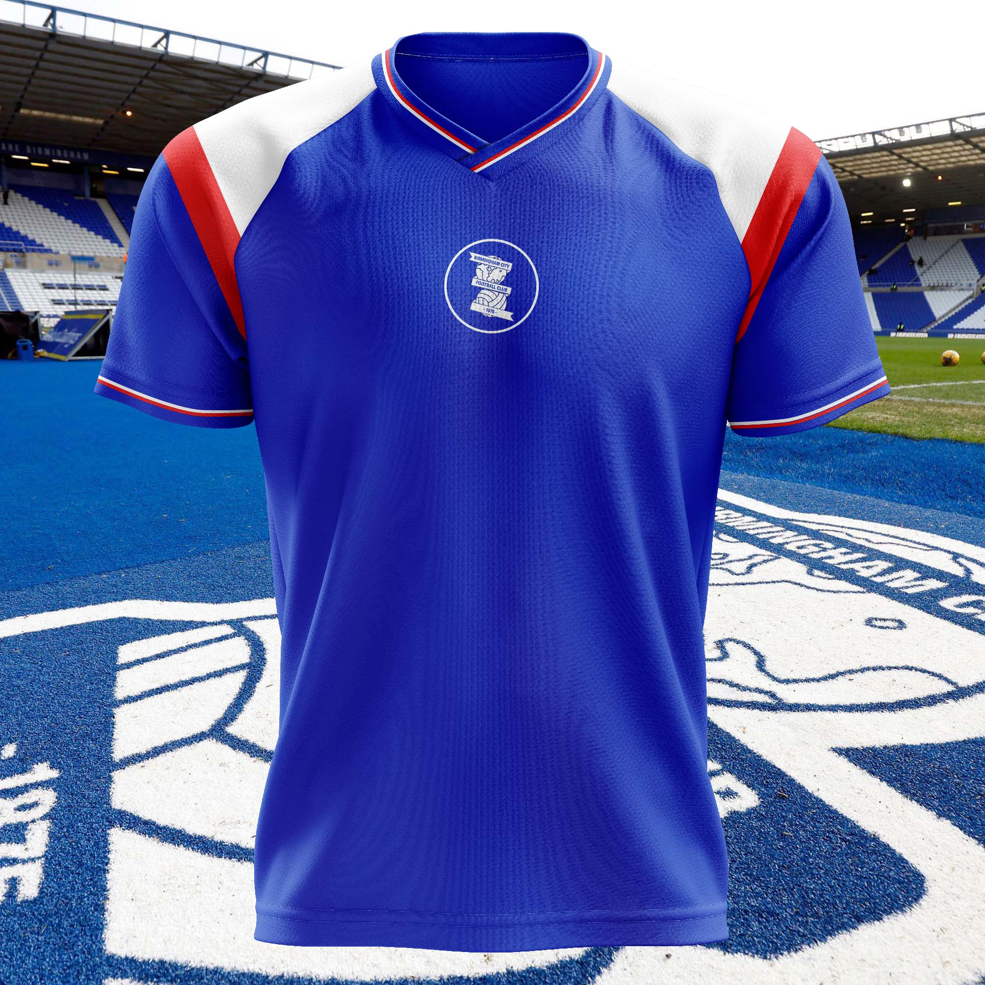 Birmingham City 1985-86 Home Kit Retro Shirt PT74711