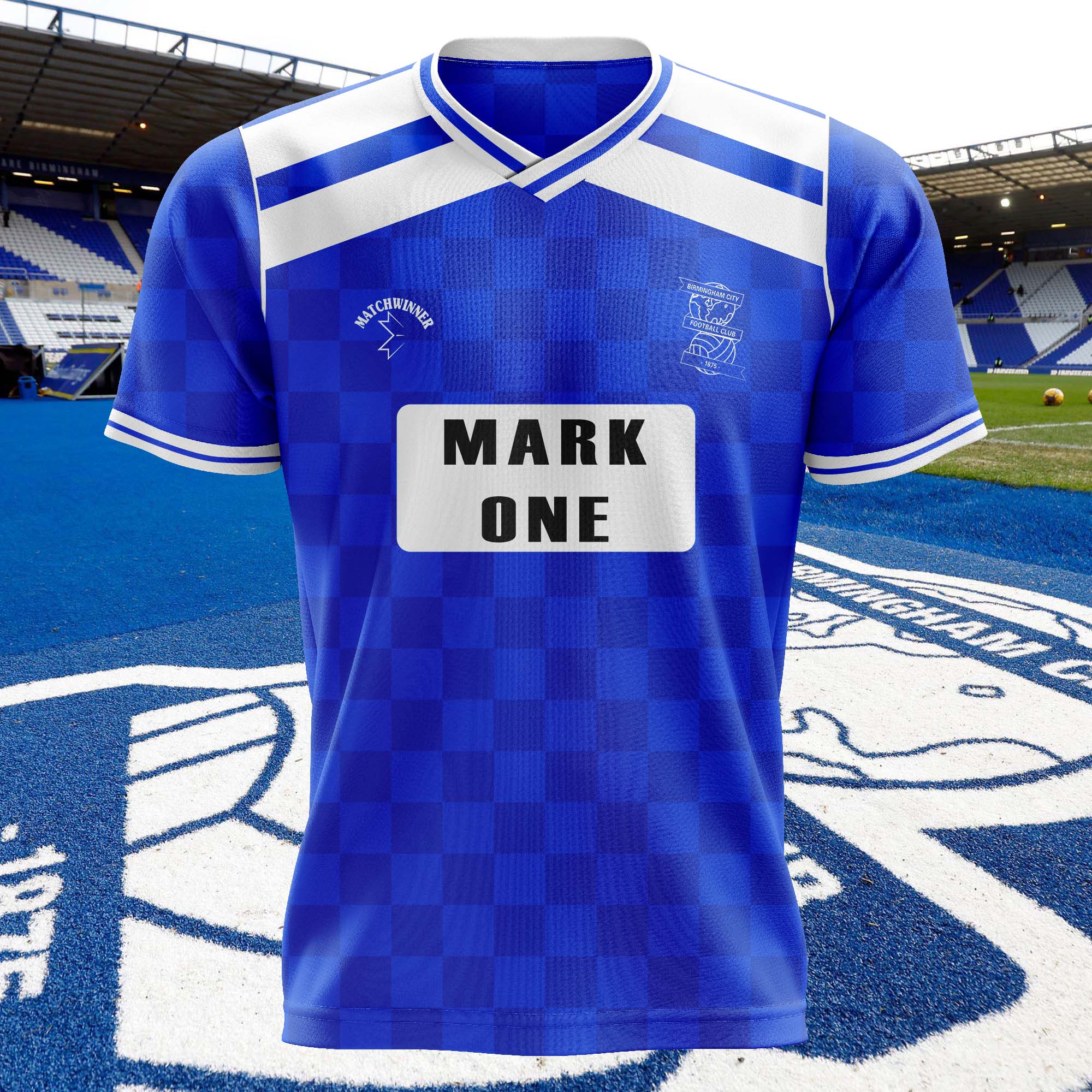 Birmingham City 1989-90 Home Kit Retro Shirt PT74714