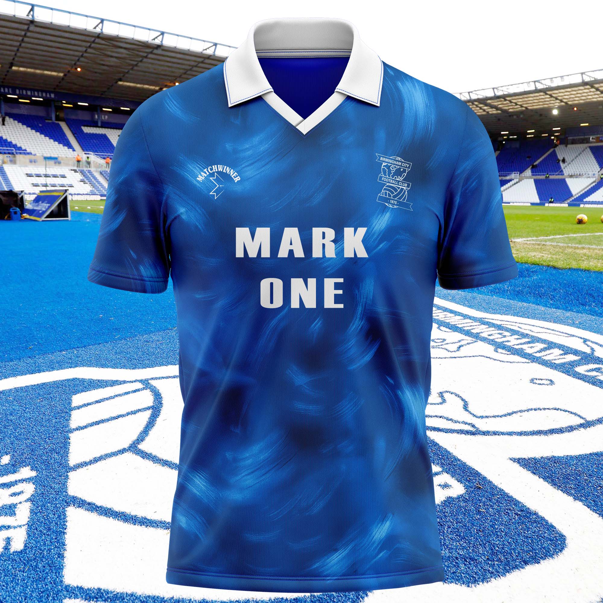 Birmingham City 1990-91 Home Kit Retro Shirt PT74715