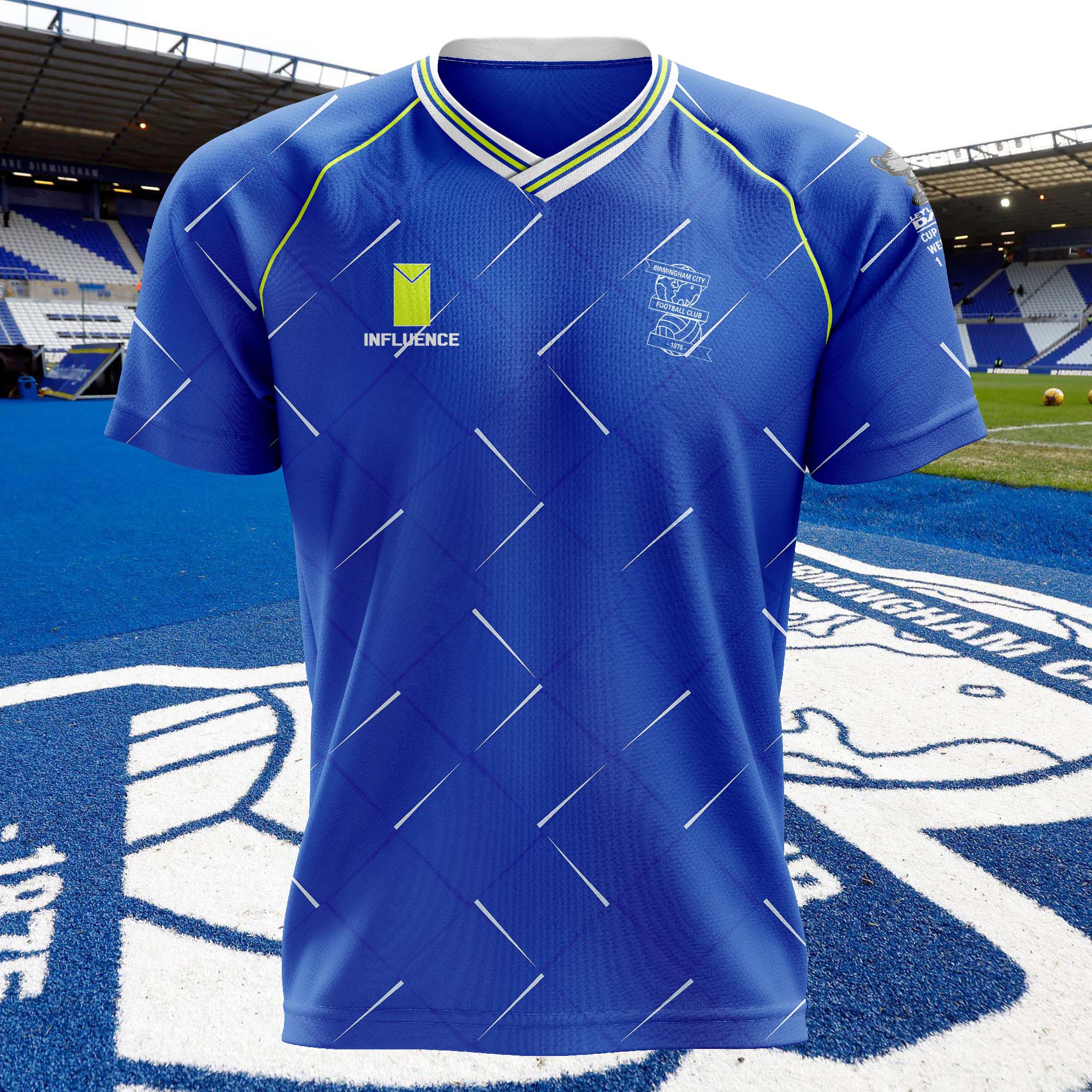 Birmingham City 1991-92 Home Kit Retro Shirt PT74716