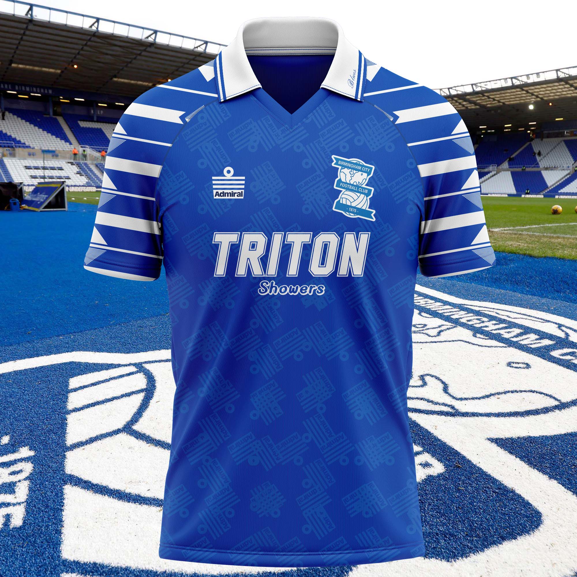 Birmingham City 1993-94 Home Kit Retro Shirt PT74718